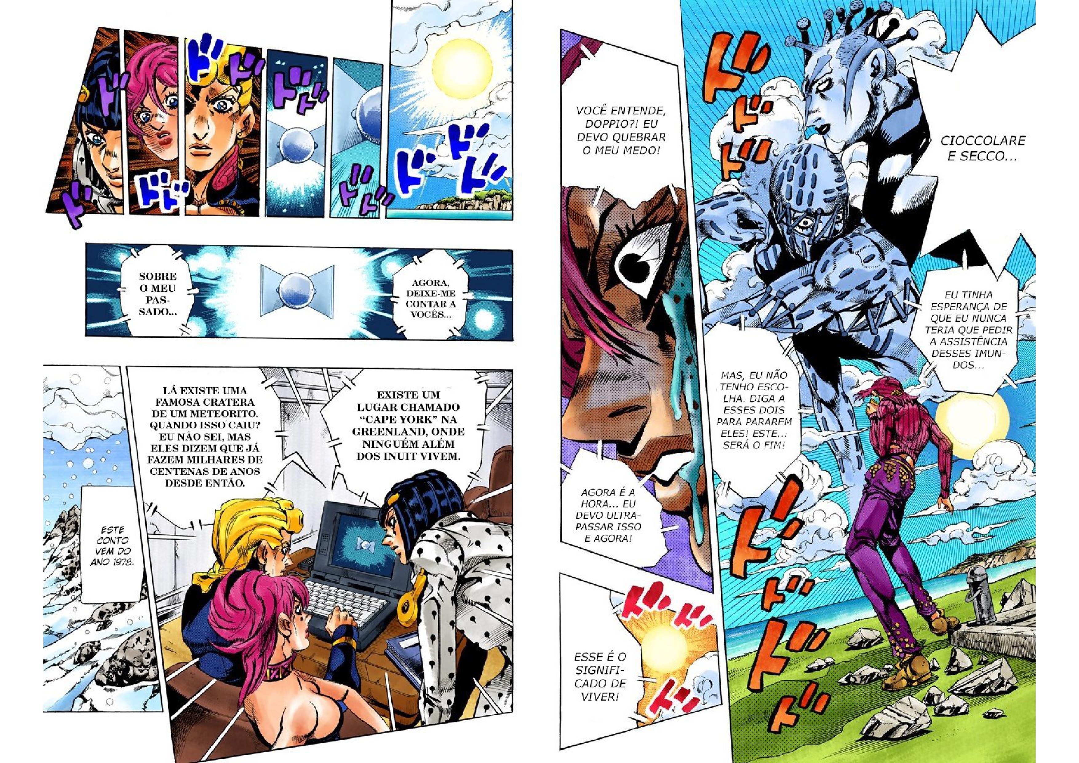 JoJo's Bizarre Adventure, Part 5: Golden Wind - Digital Colored Comics Capítulo 113 Página 3