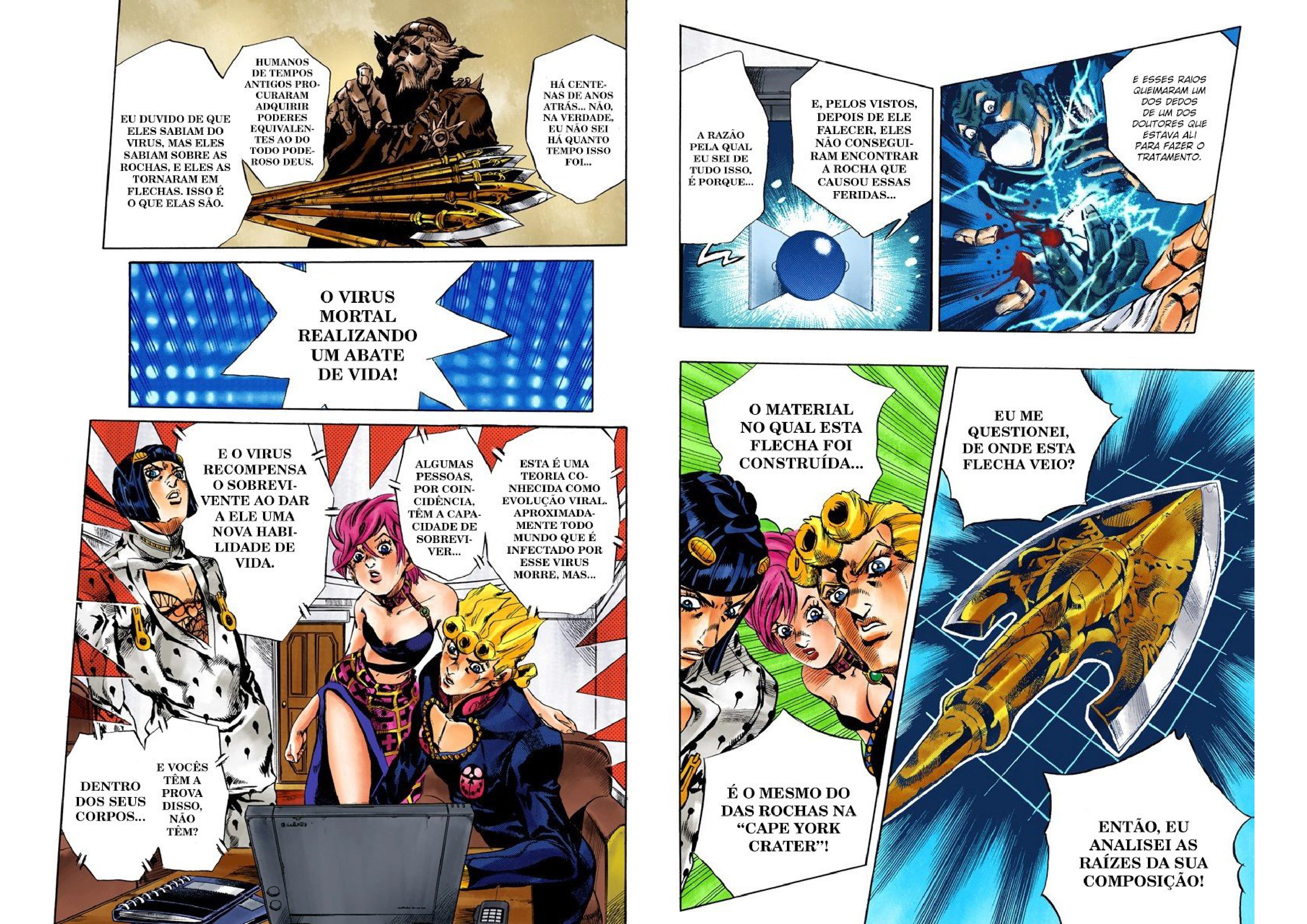 JoJo's Bizarre Adventure, Part 5: Golden Wind - Digital Colored Comics Capítulo 113 Página 5