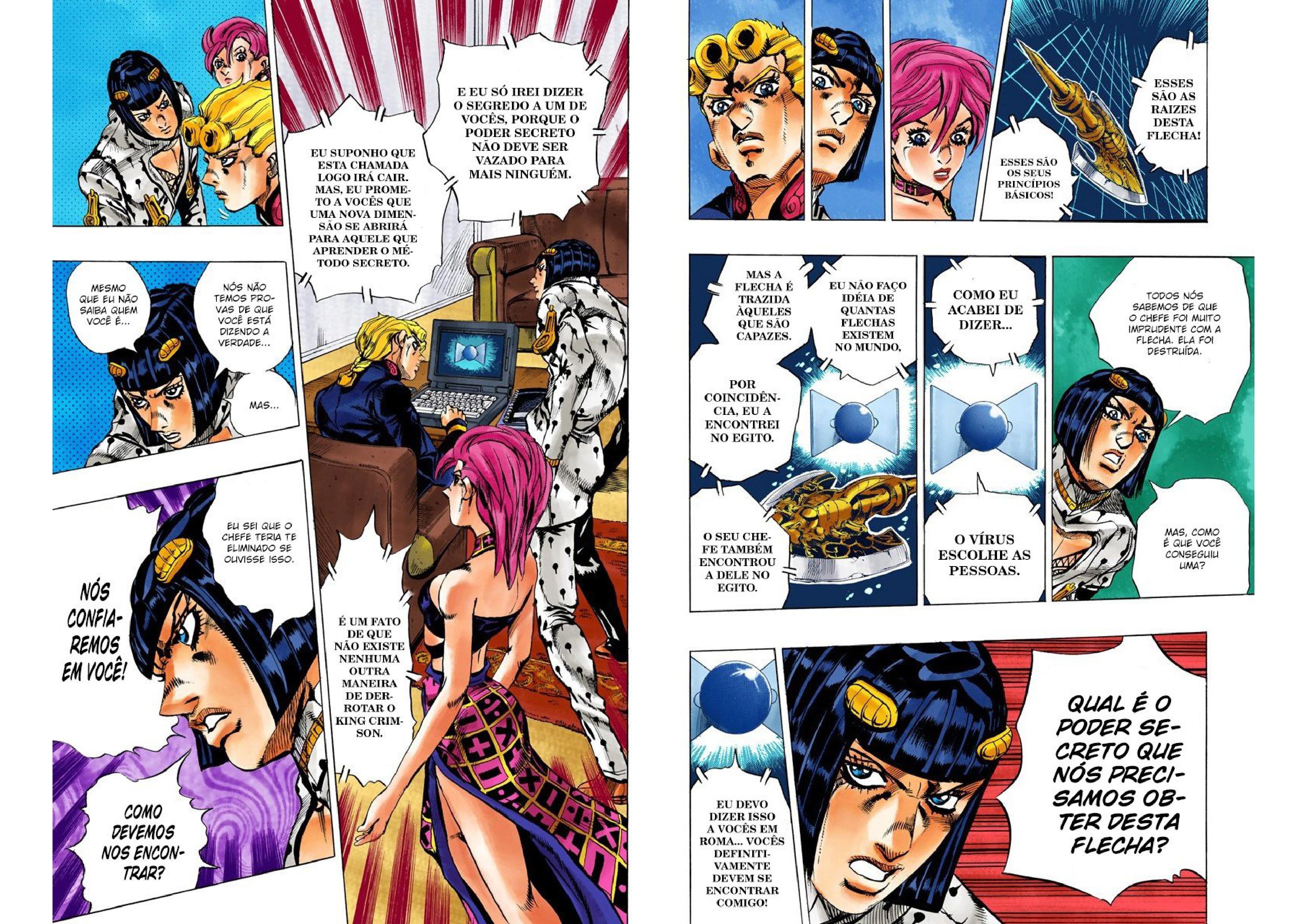 JoJo's Bizarre Adventure, Part 5: Golden Wind - Digital Colored Comics Capítulo 113 Página 6