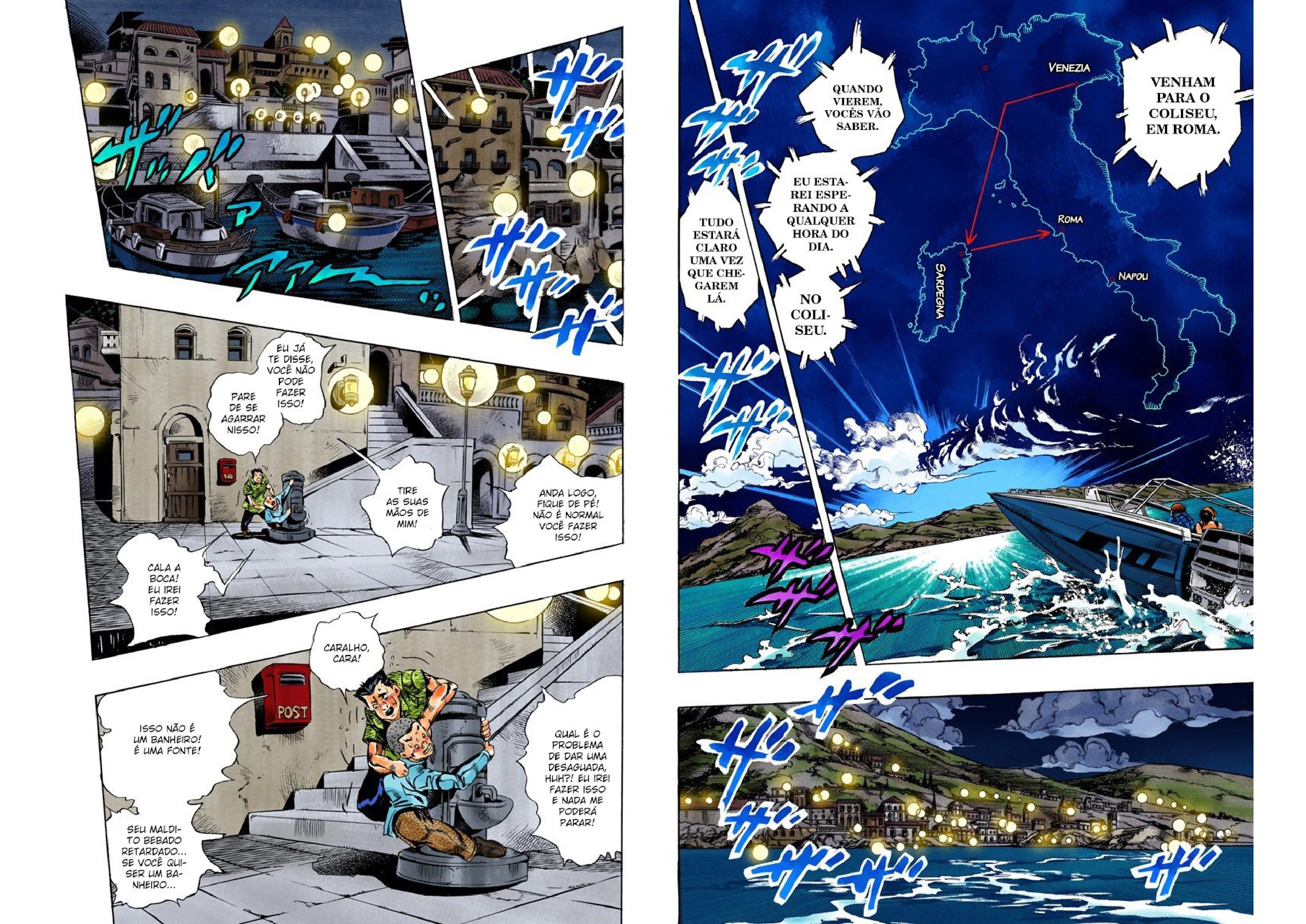 JoJo's Bizarre Adventure, Part 5: Golden Wind - Digital Colored Comics Capítulo 113 Página 7