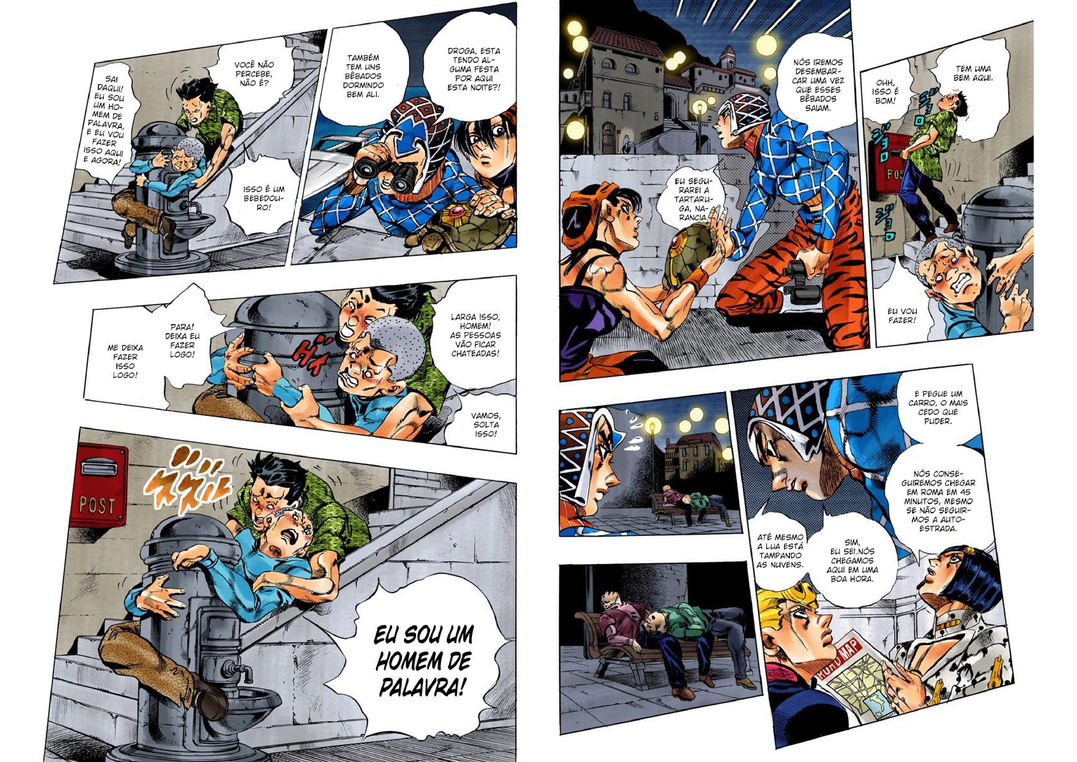 JoJo's Bizarre Adventure, Part 5: Golden Wind - Digital Colored Comics Capítulo 113 Página 8