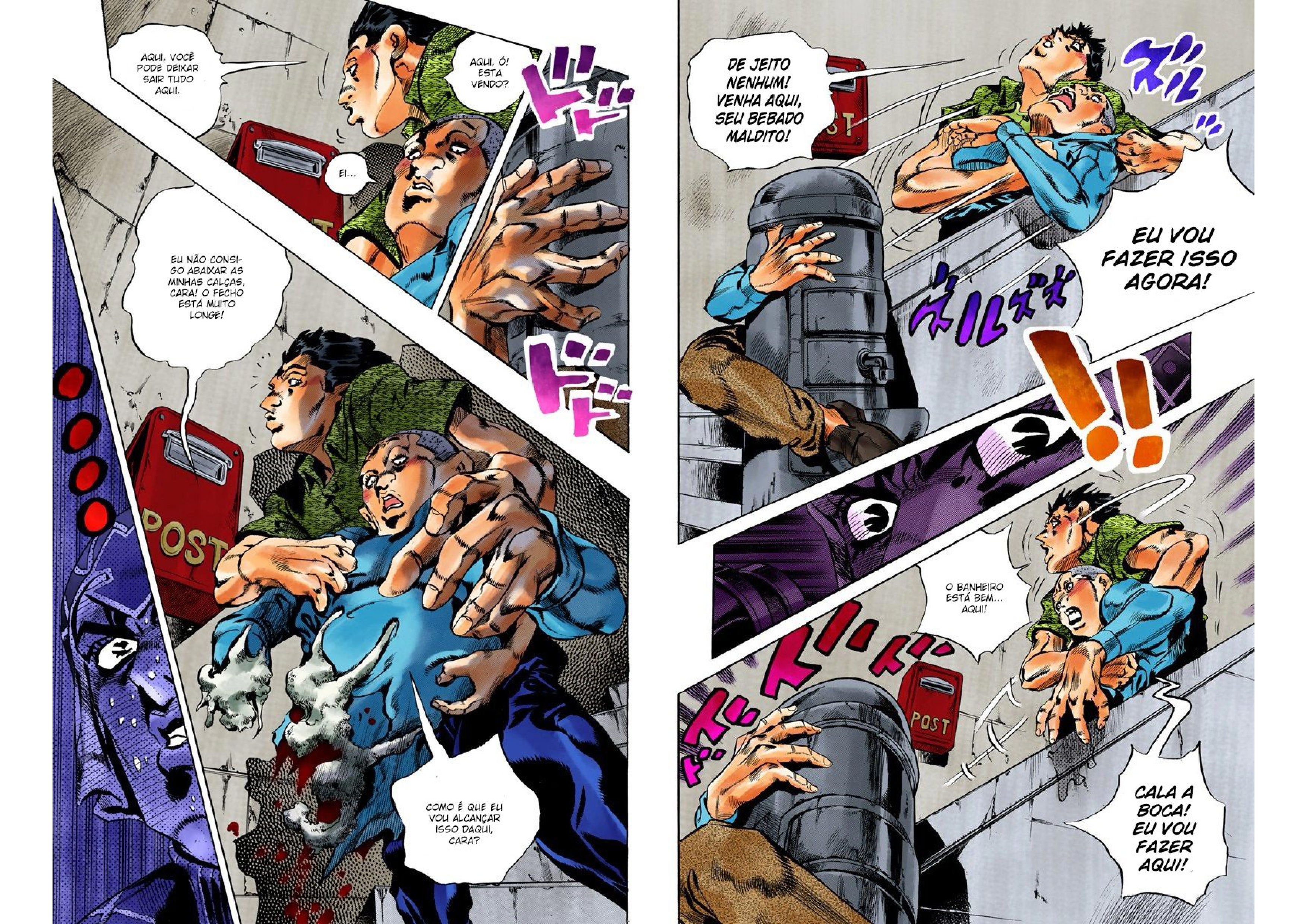 JoJo's Bizarre Adventure, Part 5: Golden Wind - Digital Colored Comics Capítulo 113 Página 9