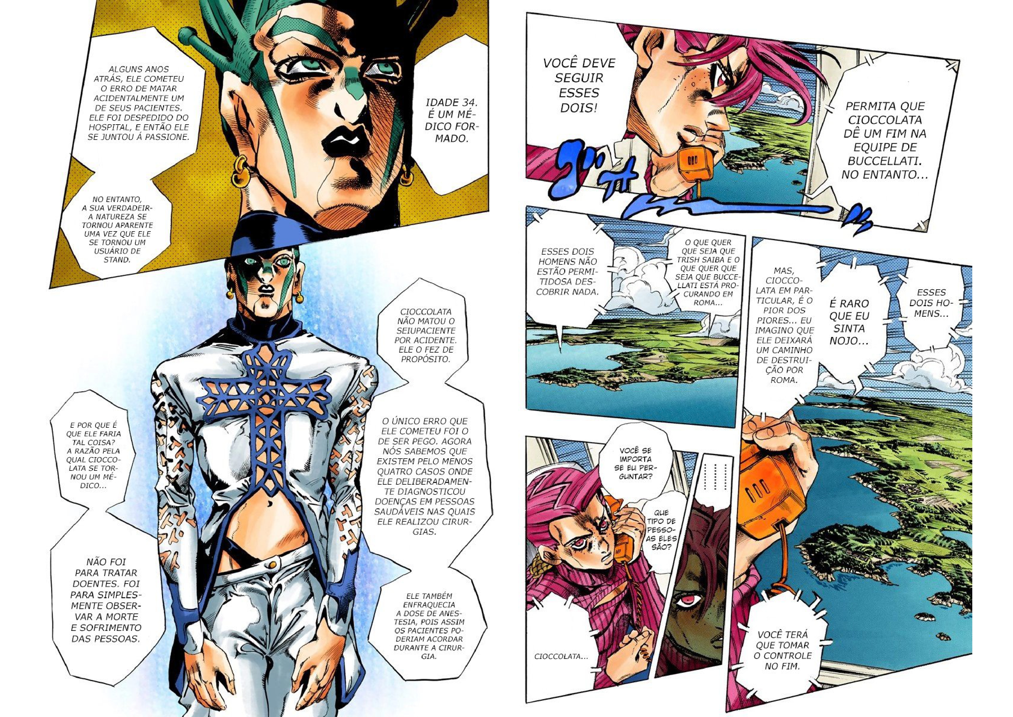 JoJo's Bizarre Adventure, Part 5: Golden Wind - Digital Colored Comics Capítulo 114 Página 2