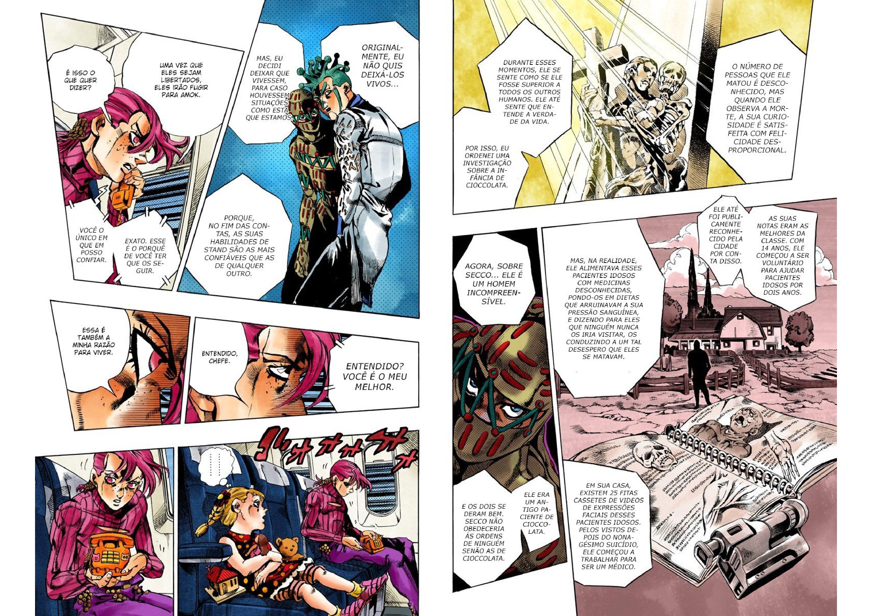 JoJo's Bizarre Adventure, Part 5: Golden Wind - Digital Colored Comics Capítulo 114 Página 3
