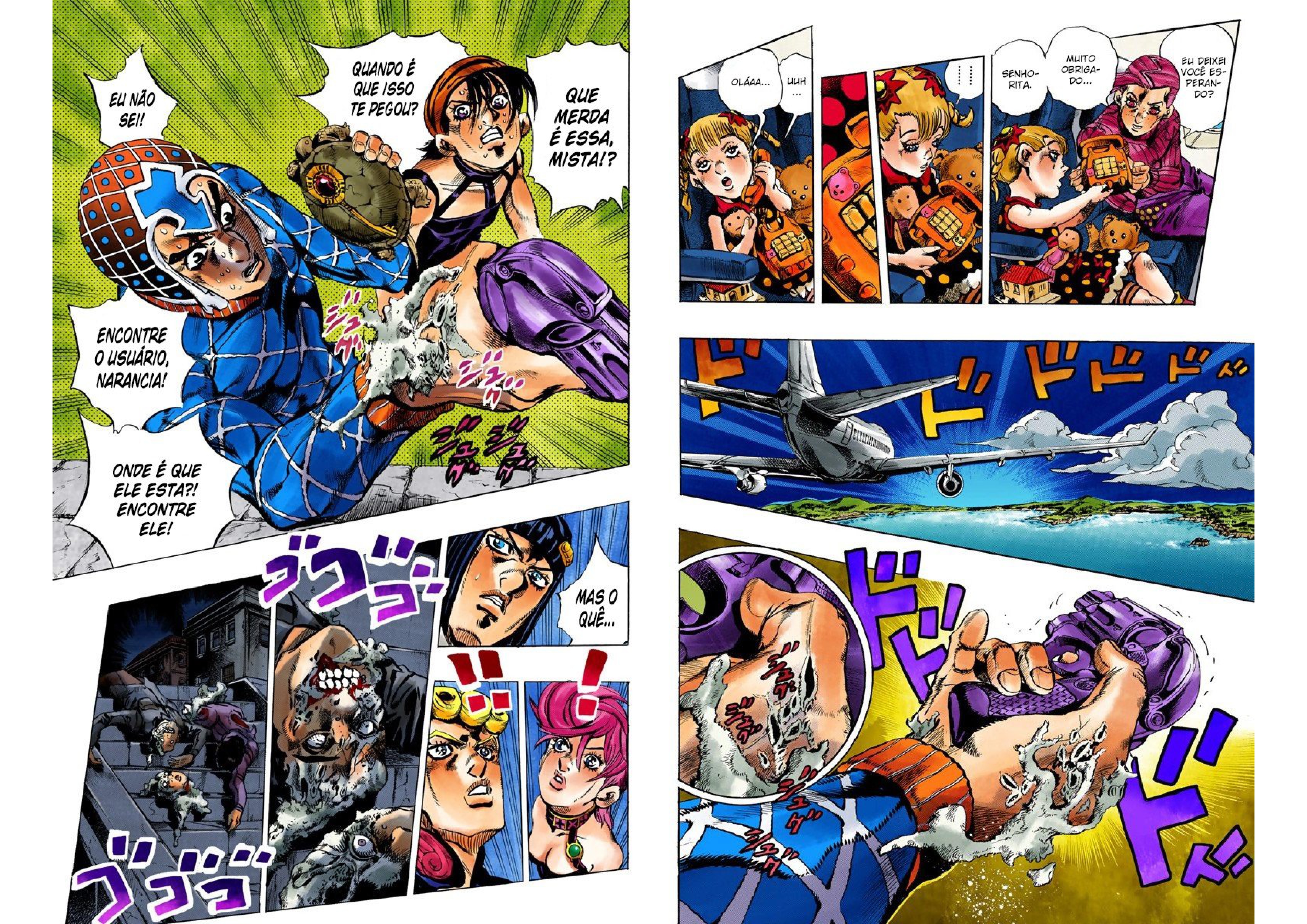 JoJo's Bizarre Adventure, Part 5: Golden Wind - Digital Colored Comics Capítulo 114 Página 4