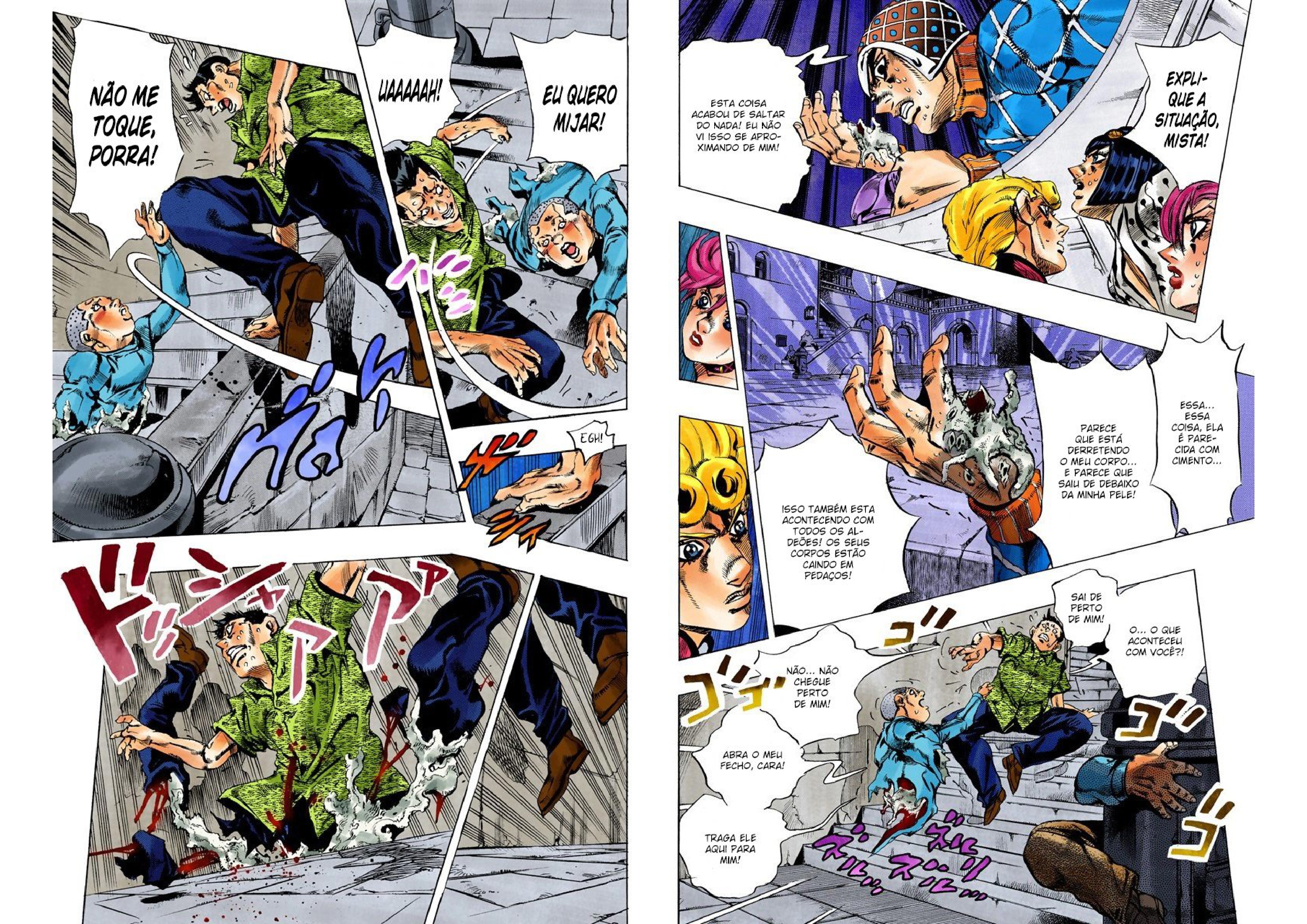 JoJo's Bizarre Adventure, Part 5: Golden Wind - Digital Colored Comics Capítulo 114 Página 6