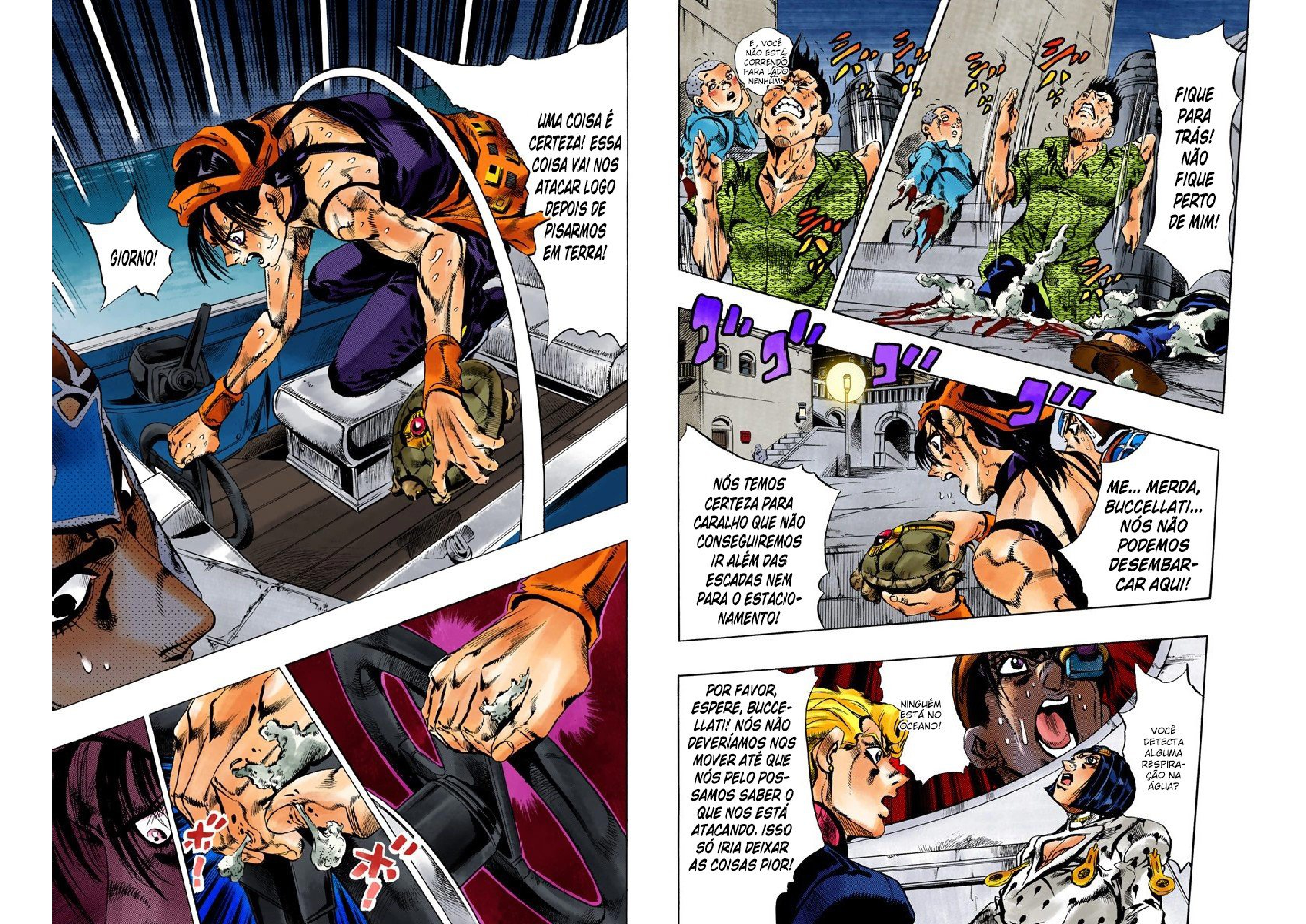 JoJo's Bizarre Adventure, Part 5: Golden Wind - Digital Colored Comics Capítulo 114 Página 7