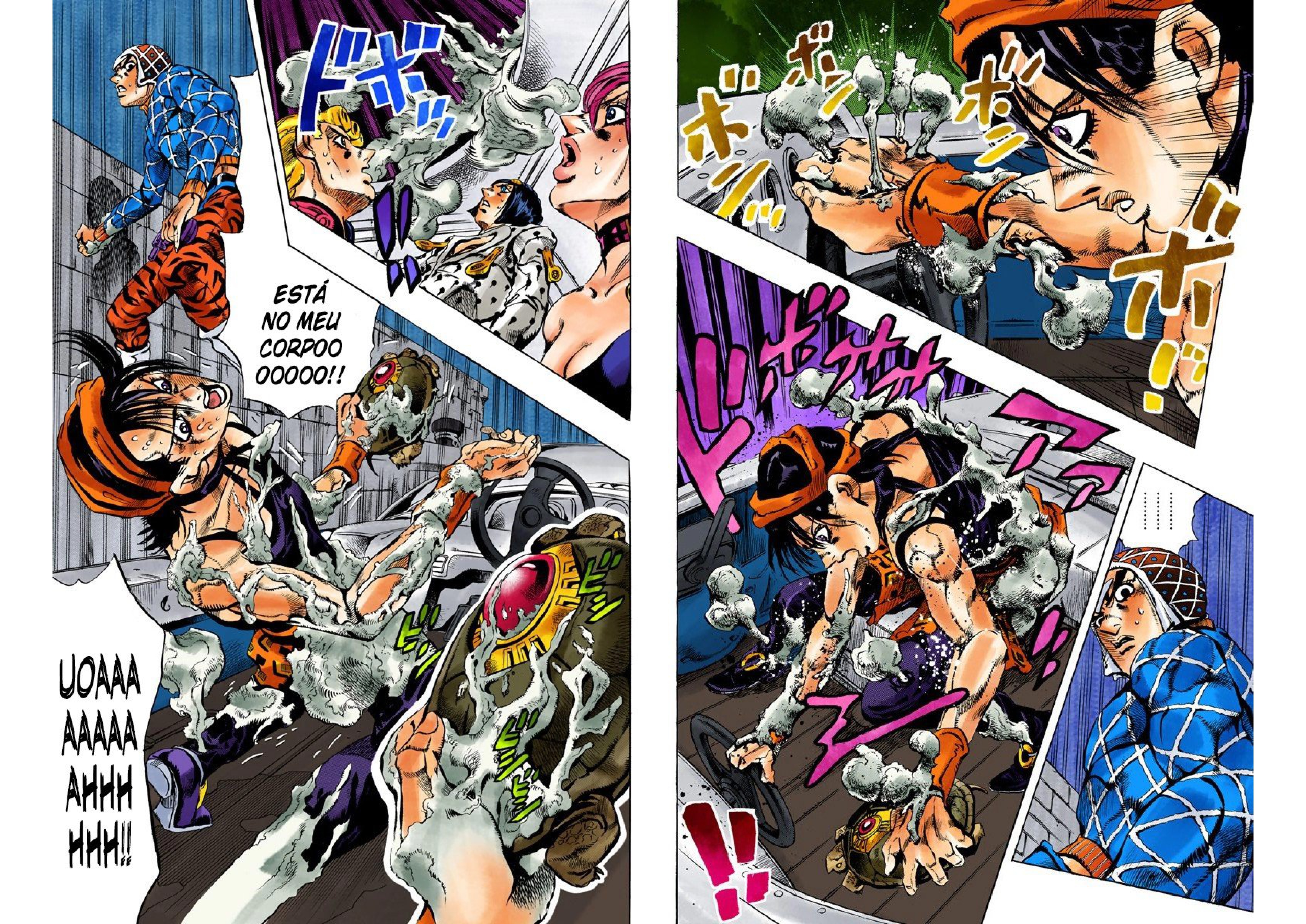 JoJo's Bizarre Adventure, Part 5: Golden Wind - Digital Colored Comics Capítulo 114 Página 8
