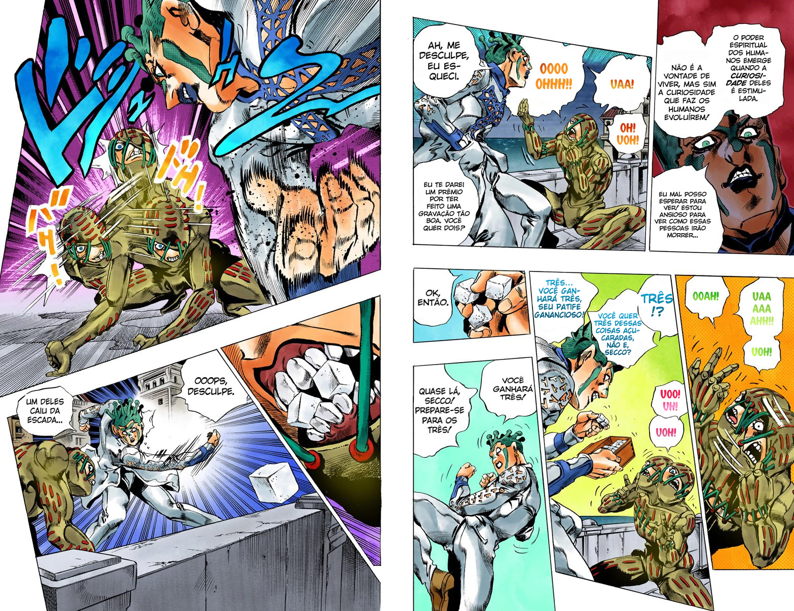 JoJo's Bizarre Adventure, Part 5: Golden Wind - Digital Colored Comics Capítulo 115 Página 10