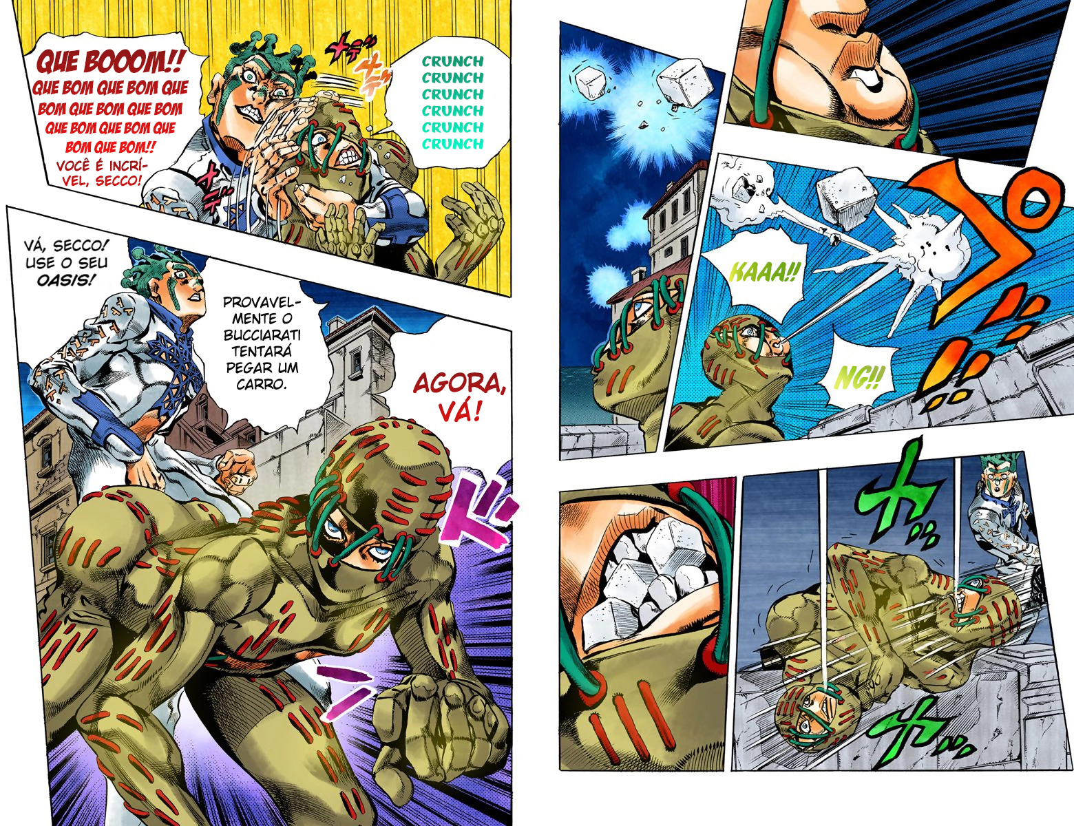 JoJo's Bizarre Adventure, Part 5: Golden Wind - Digital Colored Comics Capítulo 115 Página 11