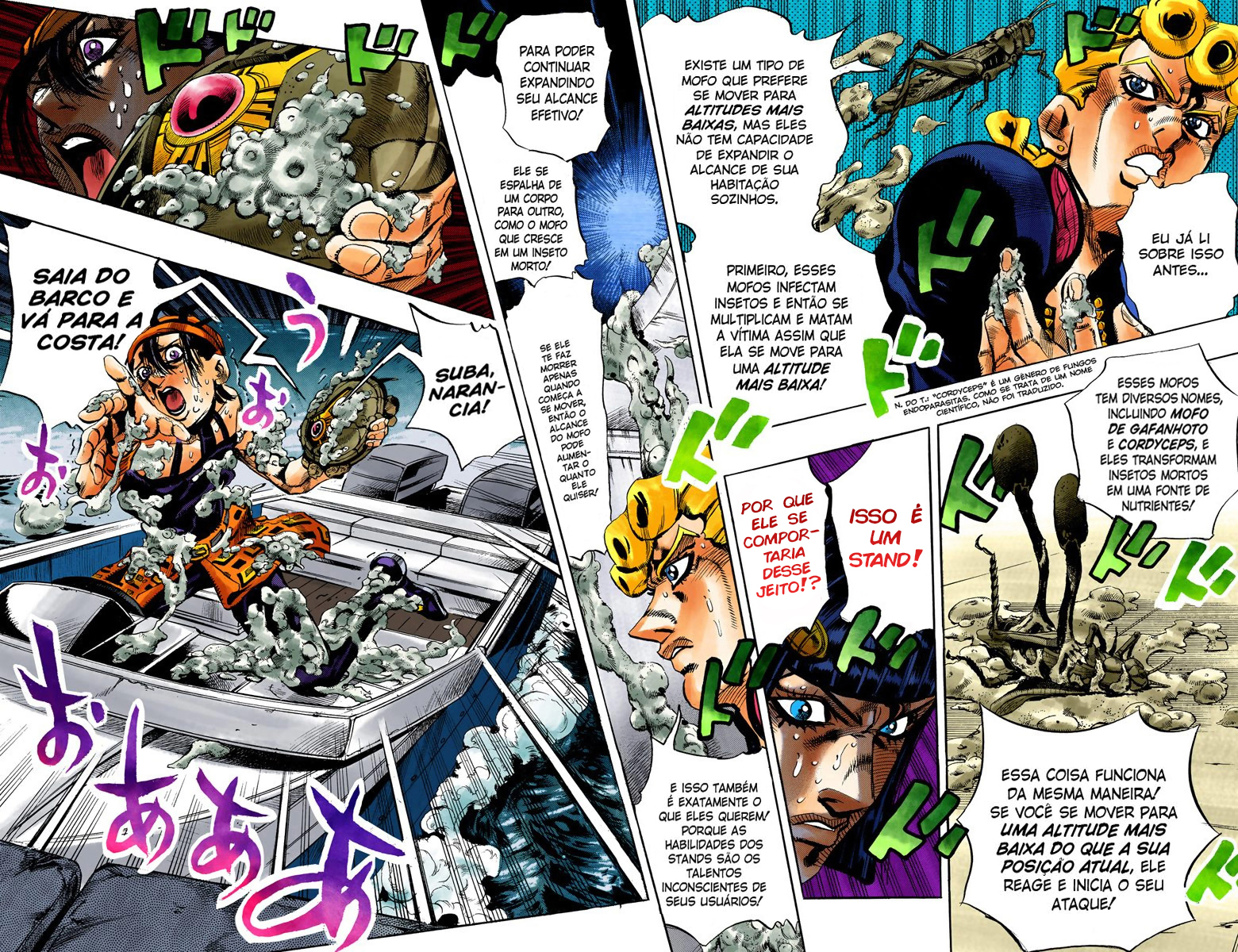 JoJo's Bizarre Adventure, Part 5: Golden Wind - Digital Colored Comics Capítulo 115 Página 3