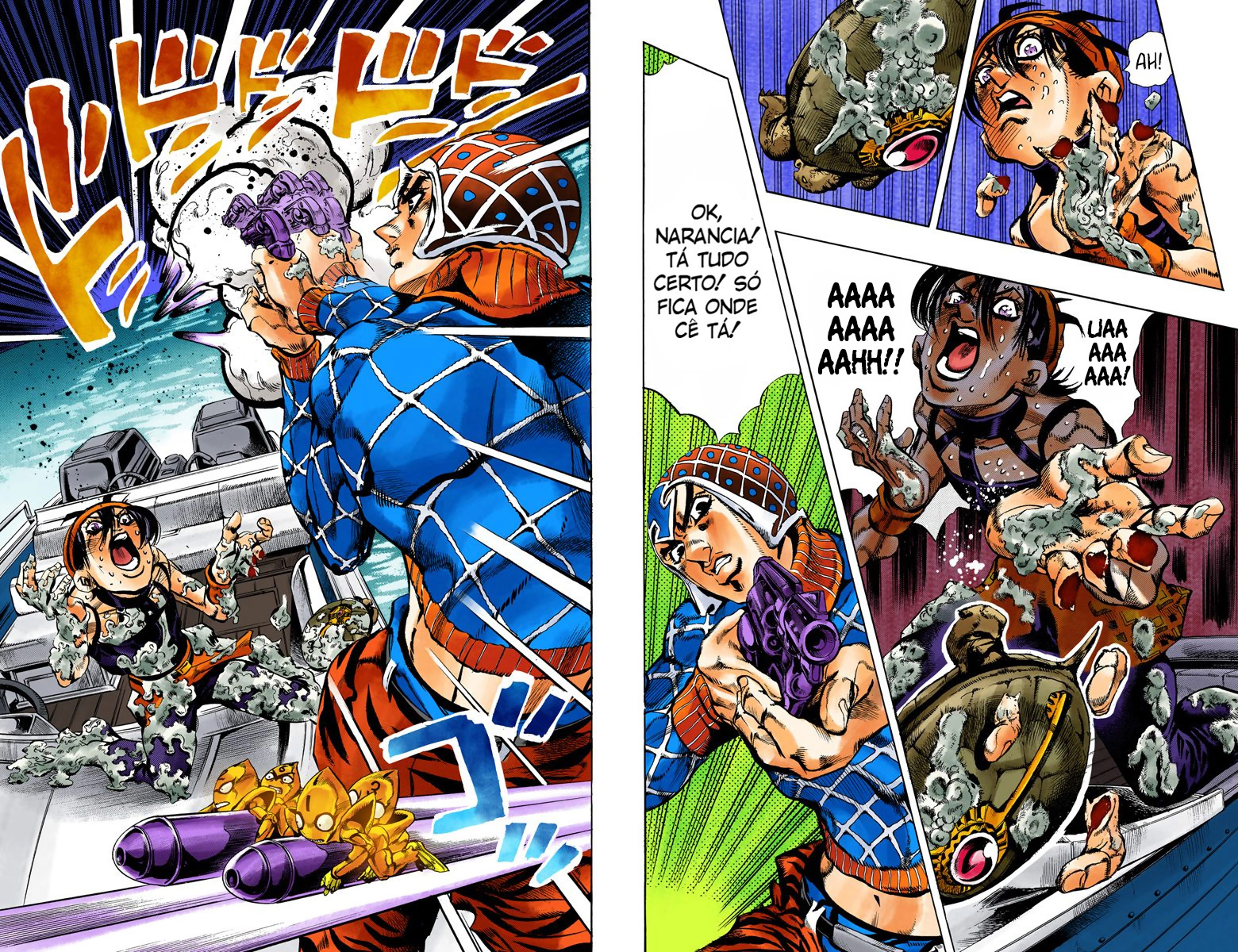 JoJo's Bizarre Adventure, Part 5: Golden Wind - Digital Colored Comics Capítulo 115 Página 5