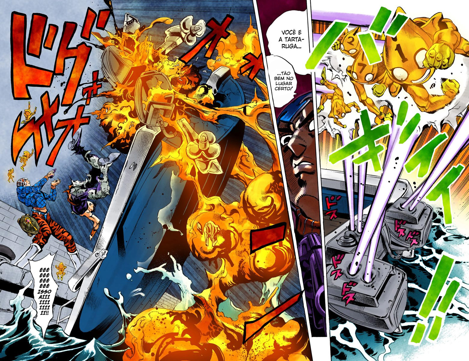 JoJo's Bizarre Adventure, Part 5: Golden Wind - Digital Colored Comics Capítulo 115 Página 6