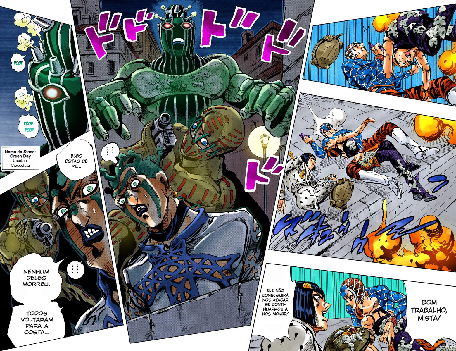 JoJo's Bizarre Adventure, Part 5: Golden Wind - Digital Colored Comics Capítulo 115 Página 7