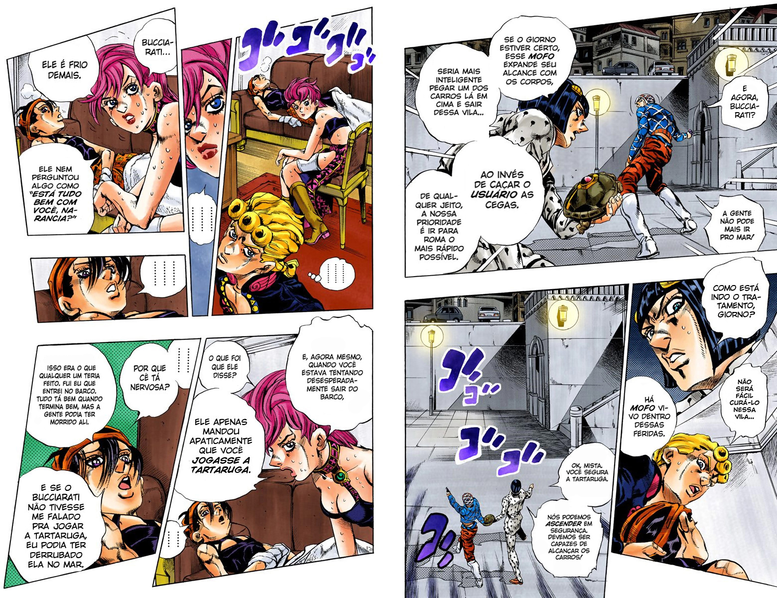 JoJo's Bizarre Adventure, Part 5: Golden Wind - Digital Colored Comics Capítulo 115 Página 8