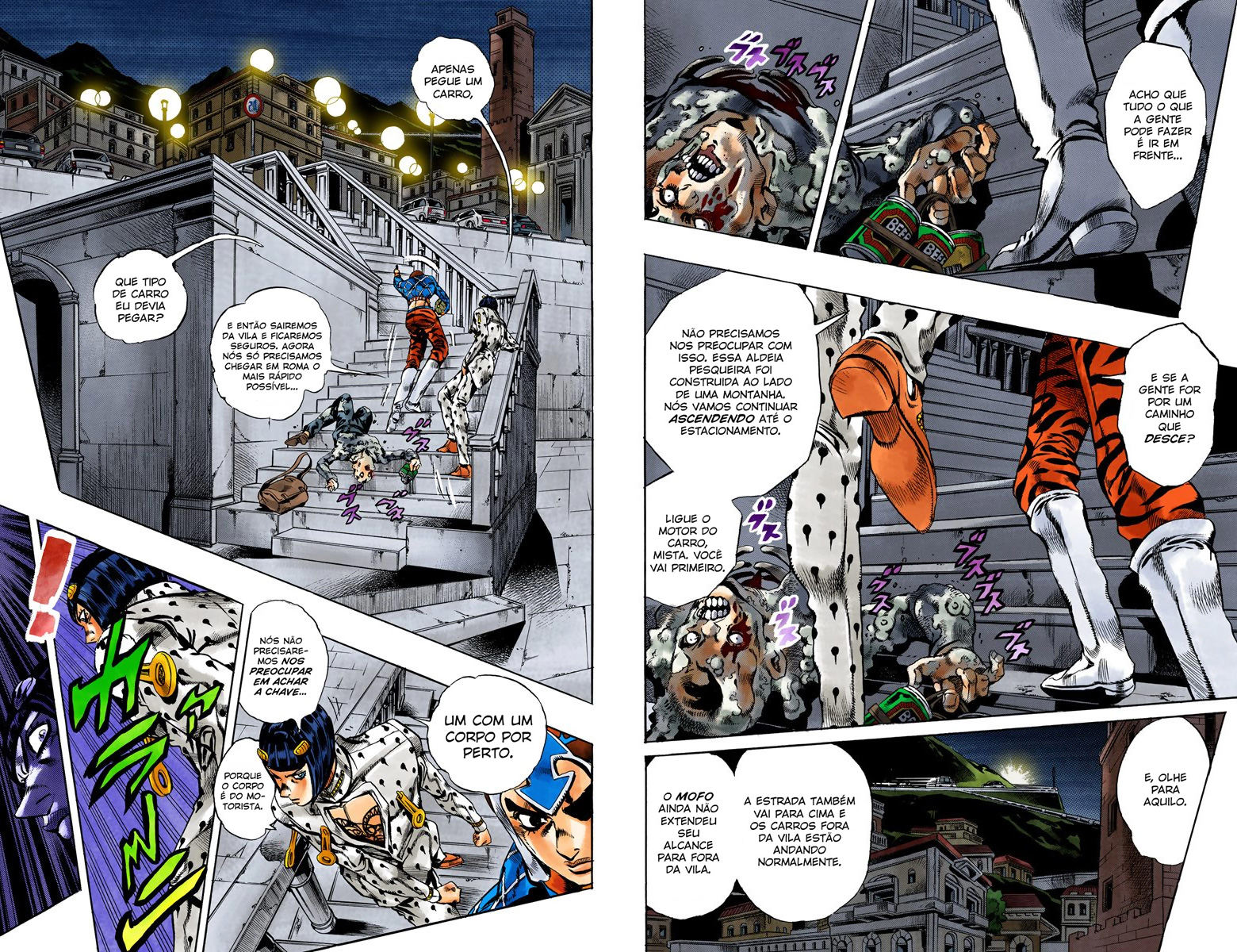 JoJo's Bizarre Adventure, Part 5: Golden Wind - Digital Colored Comics Capítulo 116 Página 2