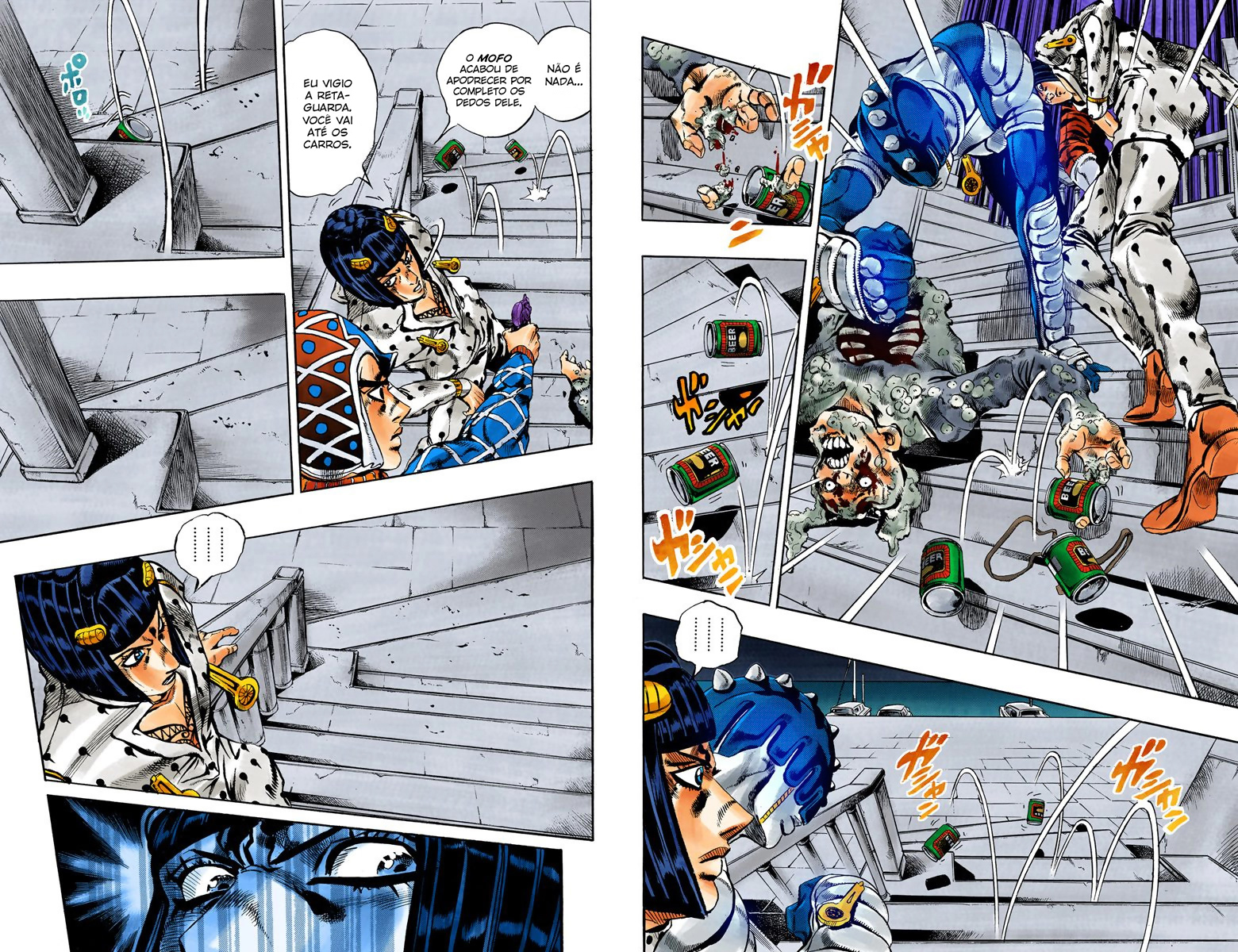 JoJo's Bizarre Adventure, Part 5: Golden Wind - Digital Colored Comics Capítulo 116 Página 3