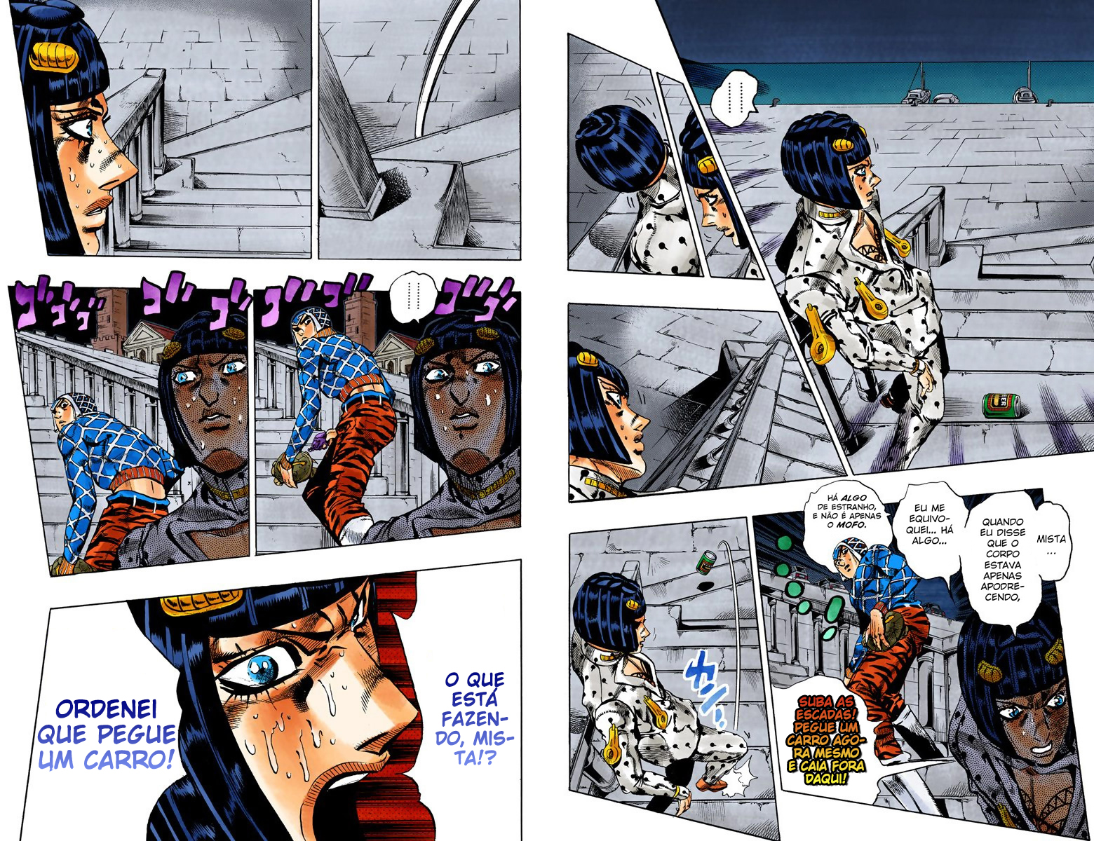 JoJo's Bizarre Adventure, Part 5: Golden Wind - Digital Colored Comics Capítulo 116 Página 4