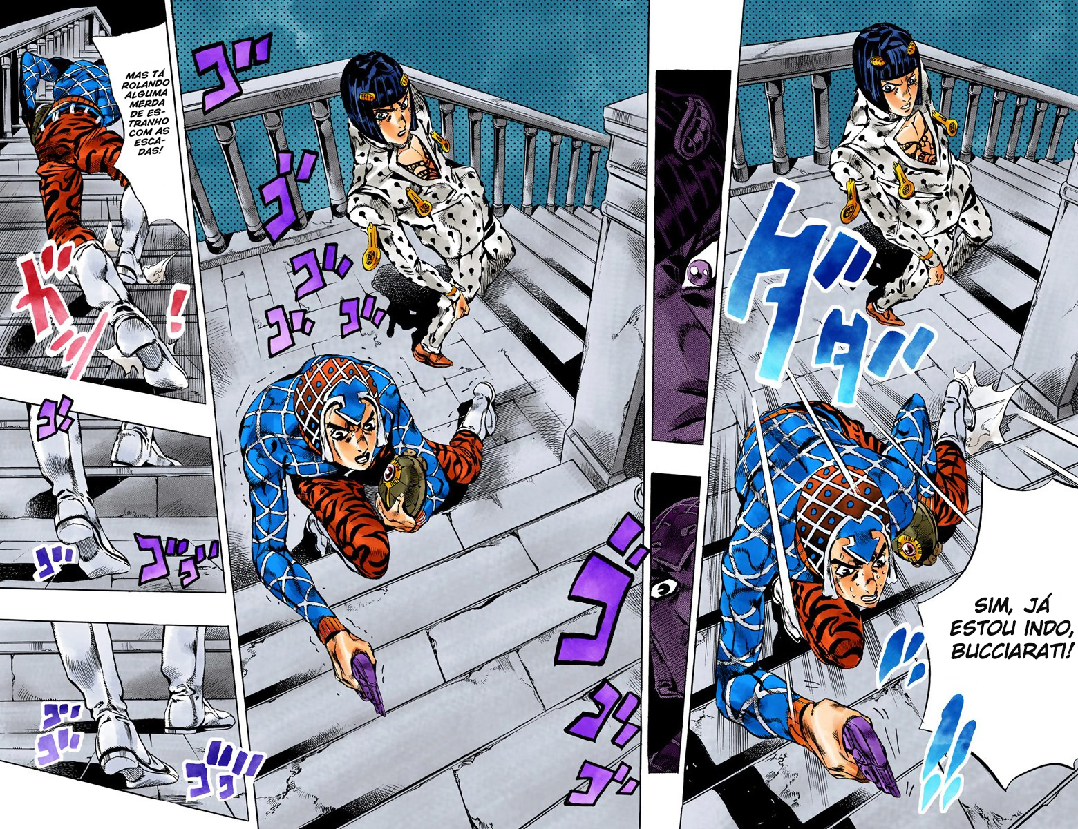 JoJo's Bizarre Adventure, Part 5: Golden Wind - Digital Colored Comics Capítulo 116 Página 5