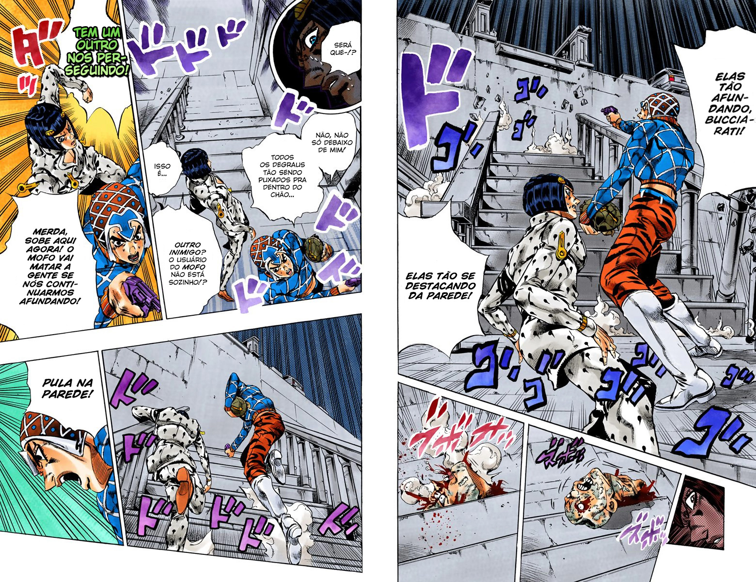 JoJo's Bizarre Adventure, Part 5: Golden Wind - Digital Colored Comics Capítulo 116 Página 6