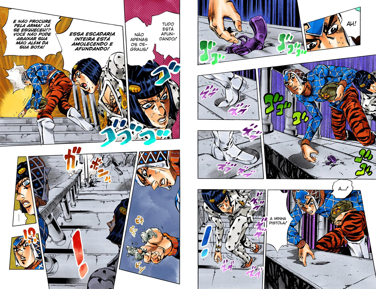 JoJo's Bizarre Adventure, Part 5: Golden Wind - Digital Colored Comics Capítulo 116 Página 7
