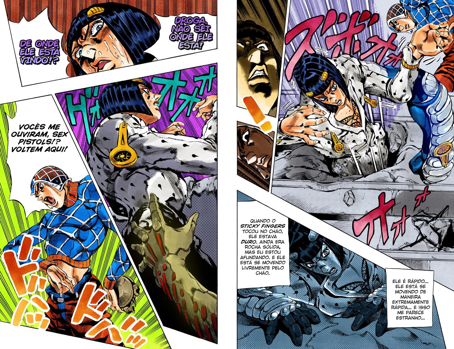 JoJo's Bizarre Adventure, Part 5: Golden Wind - Digital Colored Comics Capítulo 116 Página 9