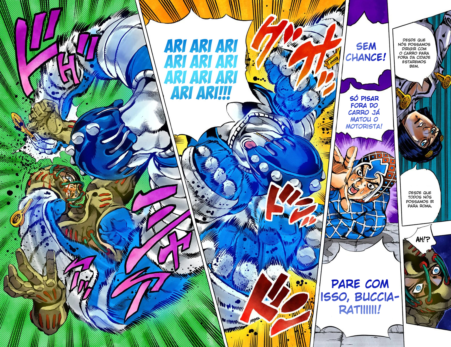 JoJo's Bizarre Adventure, Part 5: Golden Wind - Digital Colored Comics Capítulo 117 Página 11