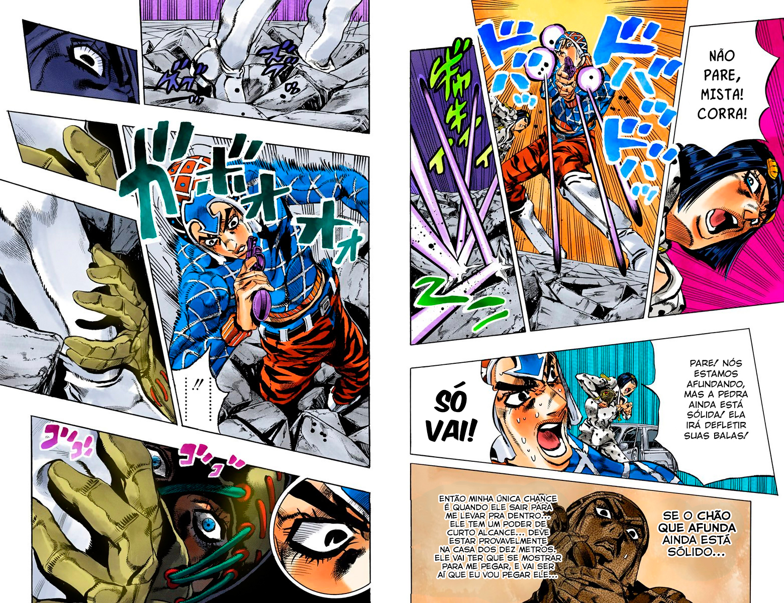 JoJo's Bizarre Adventure, Part 5: Golden Wind - Digital Colored Comics Capítulo 117 Página 5