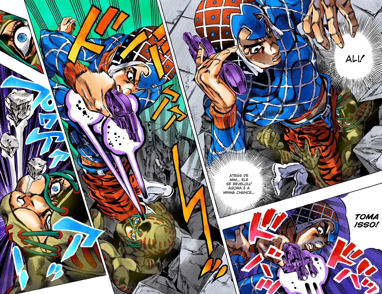 JoJo's Bizarre Adventure, Part 5: Golden Wind - Digital Colored Comics Capítulo 117 Página 6