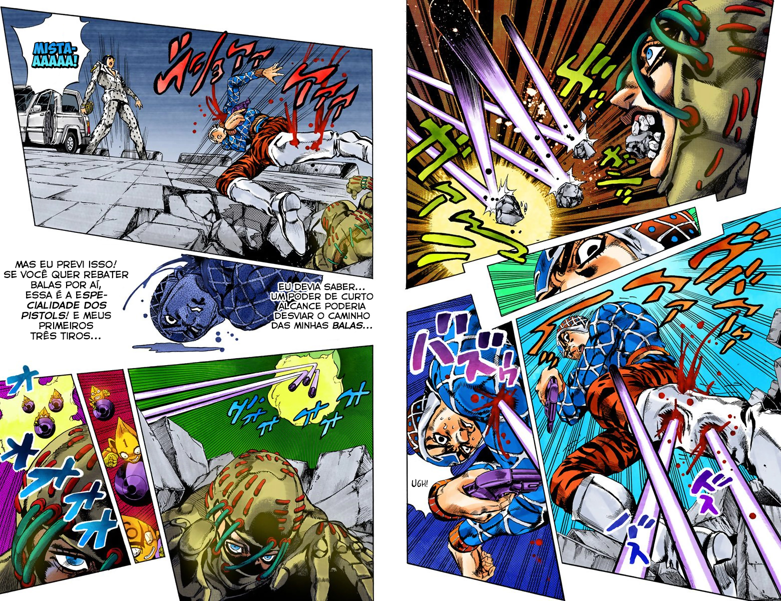 JoJo's Bizarre Adventure, Part 5: Golden Wind - Digital Colored Comics Capítulo 117 Página 7