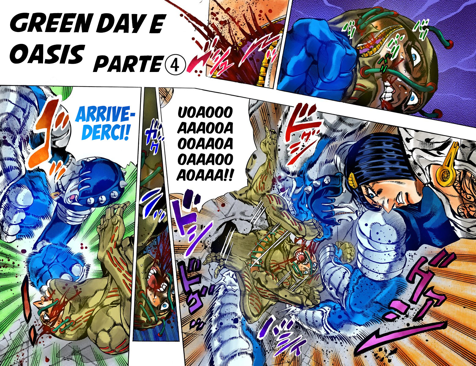 JoJo's Bizarre Adventure, Part 5: Golden Wind - Digital Colored Comics Capítulo 118 Página 1