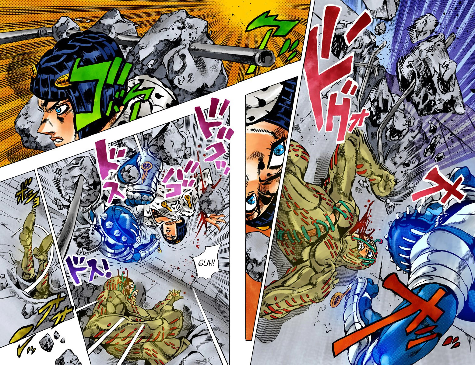 JoJo's Bizarre Adventure, Part 5: Golden Wind - Digital Colored Comics Capítulo 118 Página 2