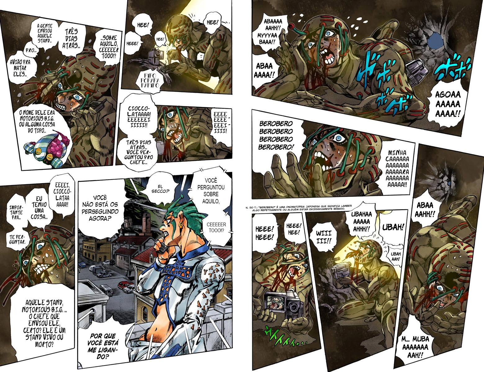 JoJo's Bizarre Adventure, Part 5: Golden Wind - Digital Colored Comics Capítulo 118 Página 3