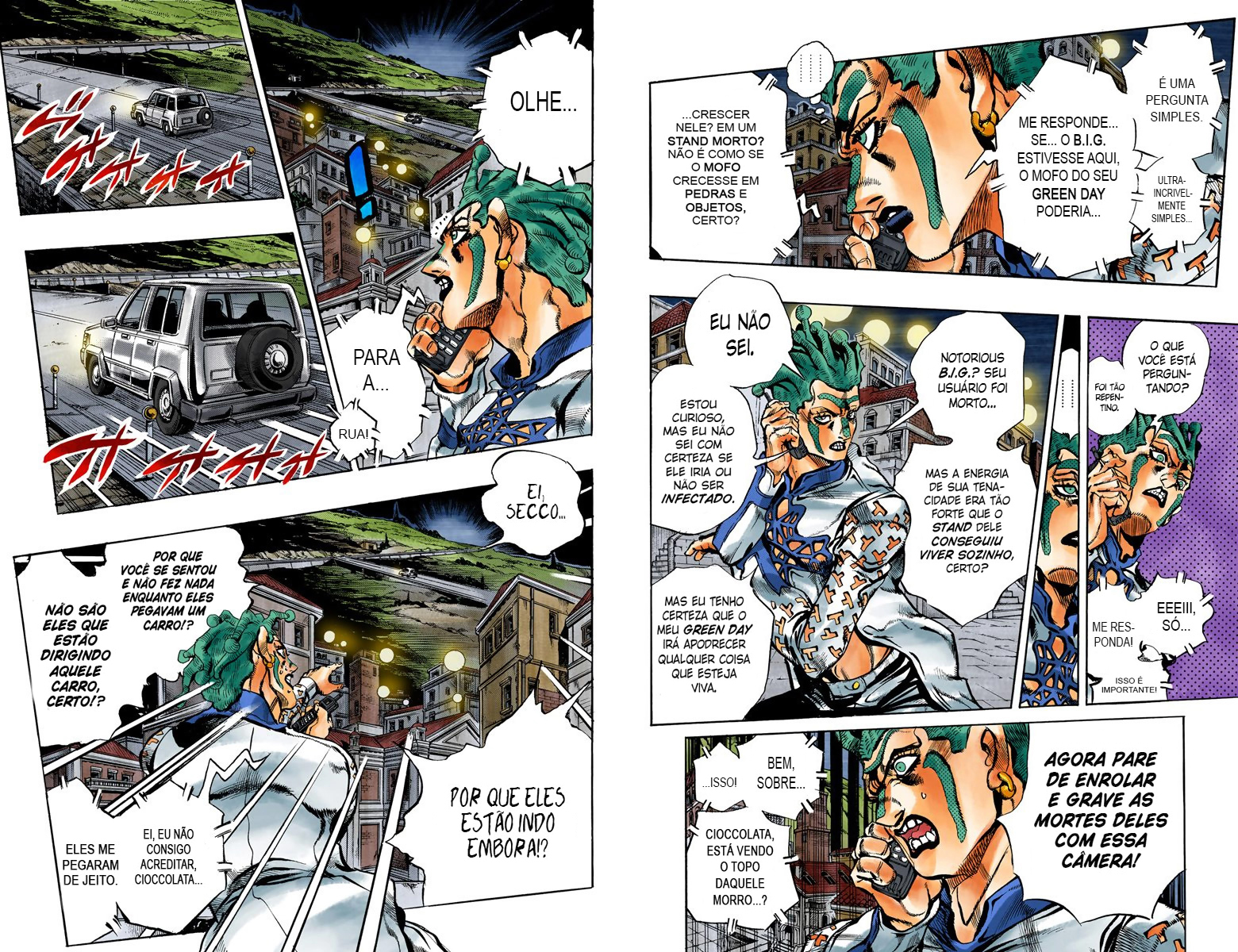JoJo's Bizarre Adventure, Part 5: Golden Wind - Digital Colored Comics Capítulo 118 Página 4