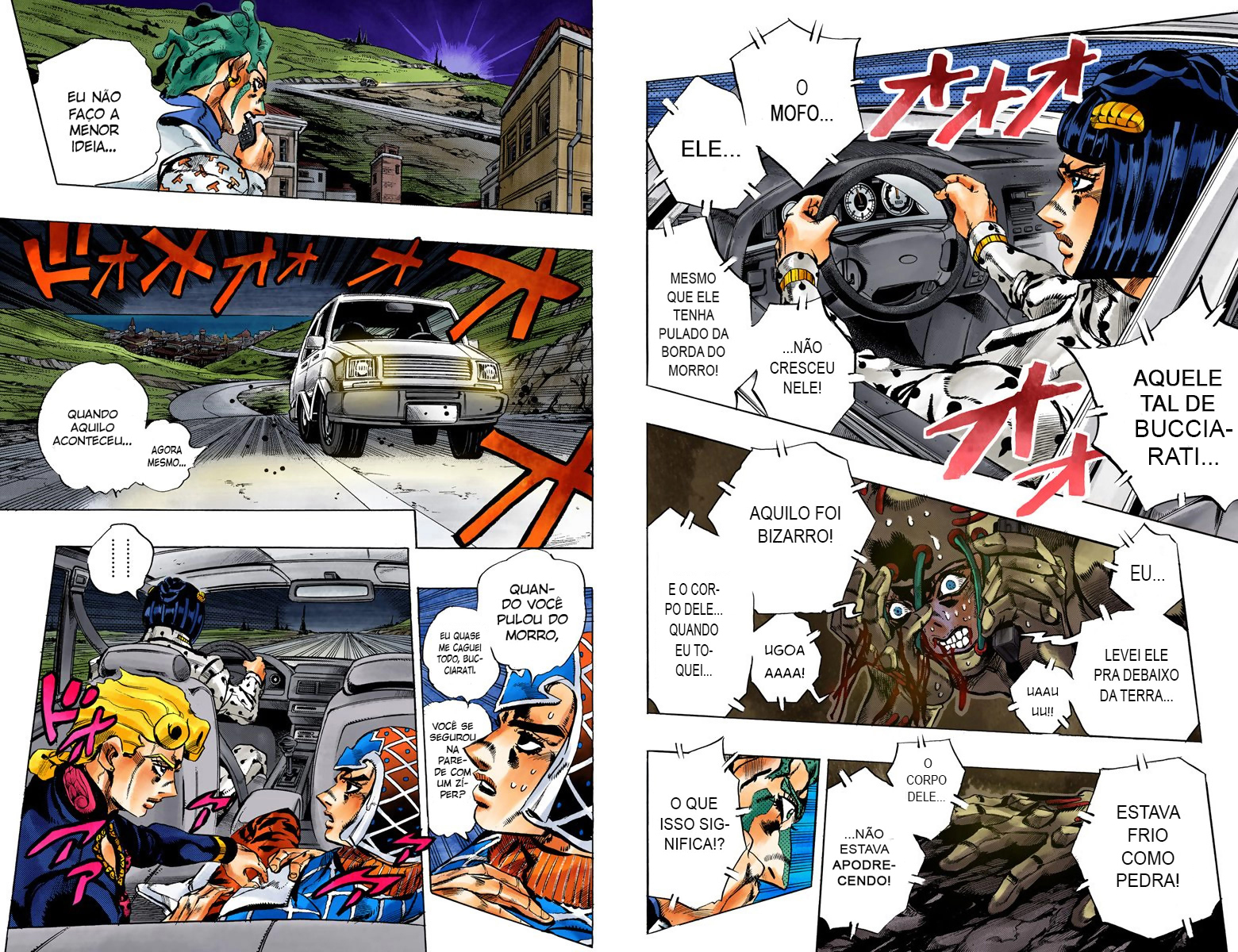 JoJo's Bizarre Adventure, Part 5: Golden Wind - Digital Colored Comics Capítulo 118 Página 5