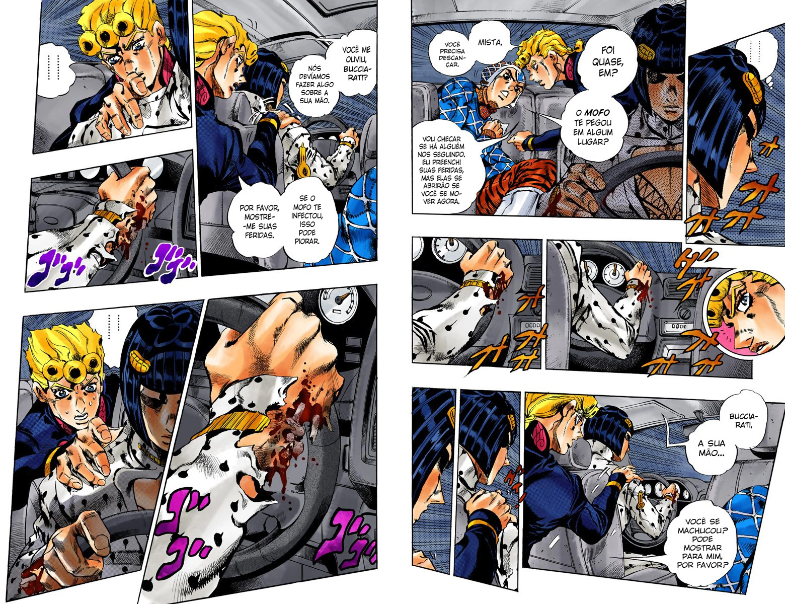 JoJo's Bizarre Adventure, Part 5: Golden Wind - Digital Colored Comics Capítulo 118 Página 6