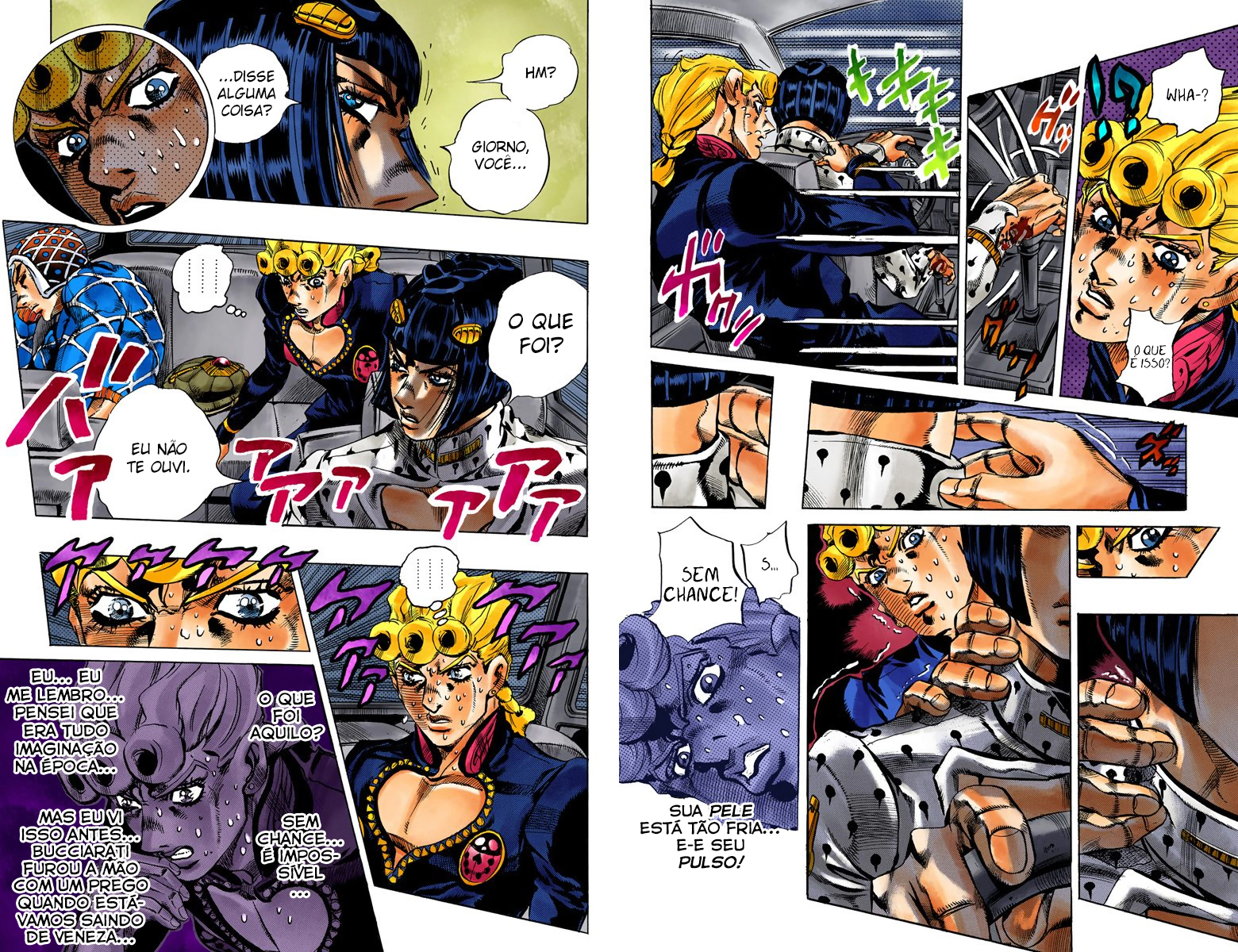 JoJo's Bizarre Adventure, Part 5: Golden Wind - Digital Colored Comics Capítulo 118 Página 7