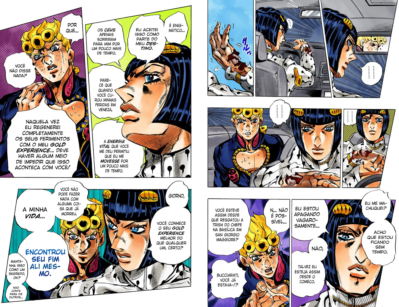 JoJo's Bizarre Adventure, Part 5: Golden Wind - Digital Colored Comics Capítulo 118 Página 8