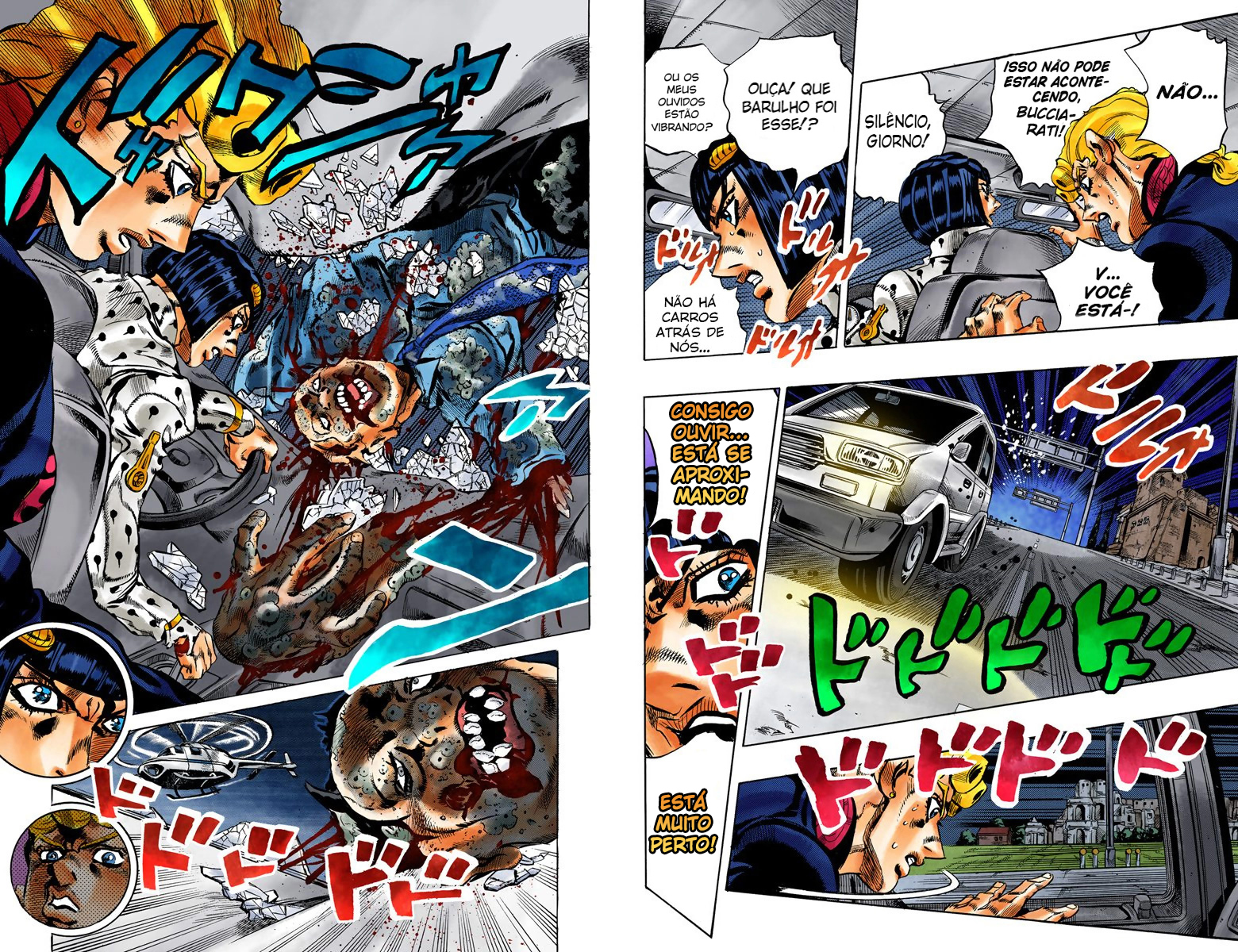 JoJo's Bizarre Adventure, Part 5: Golden Wind - Digital Colored Comics Capítulo 118 Página 9
