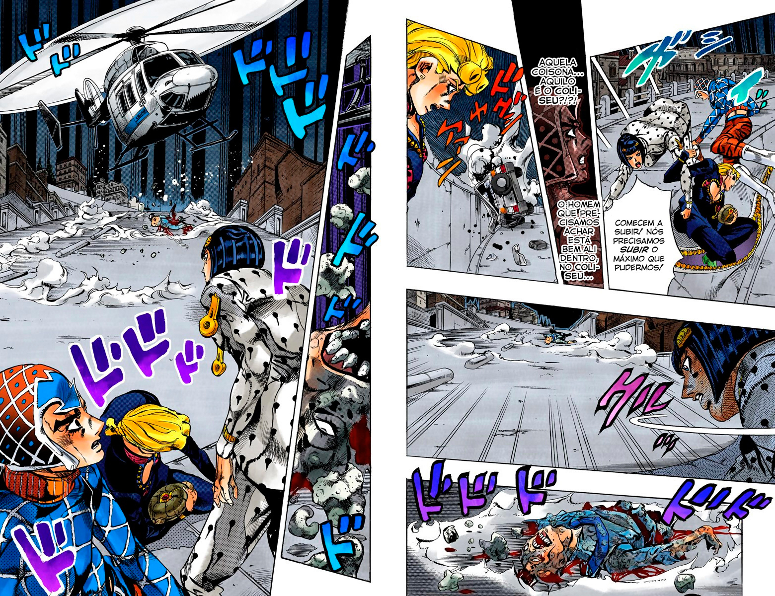 JoJo's Bizarre Adventure, Part 5: Golden Wind - Digital Colored Comics Capítulo 119 Página 3