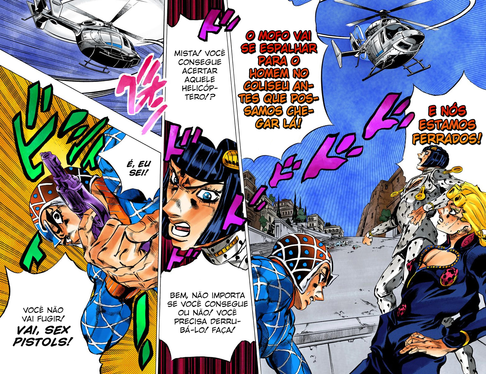 JoJo's Bizarre Adventure, Part 5: Golden Wind - Digital Colored Comics Capítulo 119 Página 6