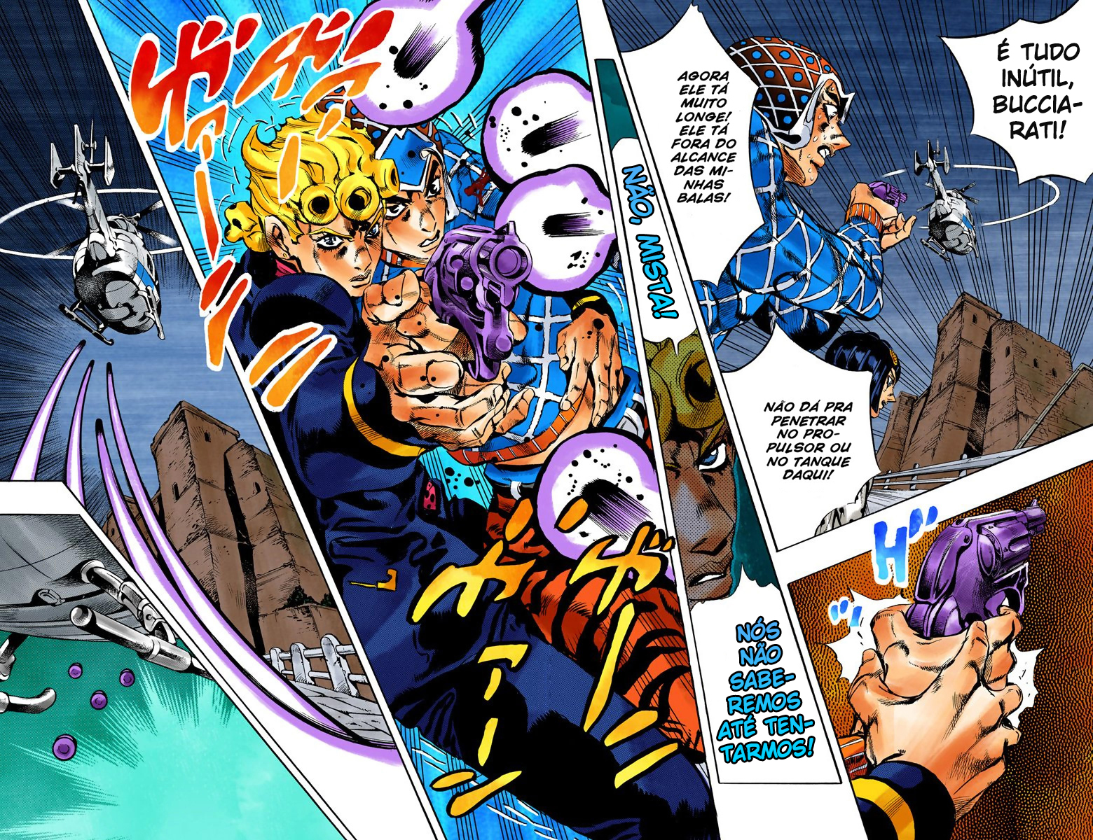 JoJo's Bizarre Adventure, Part 5: Golden Wind - Digital Colored Comics Capítulo 119 Página 9