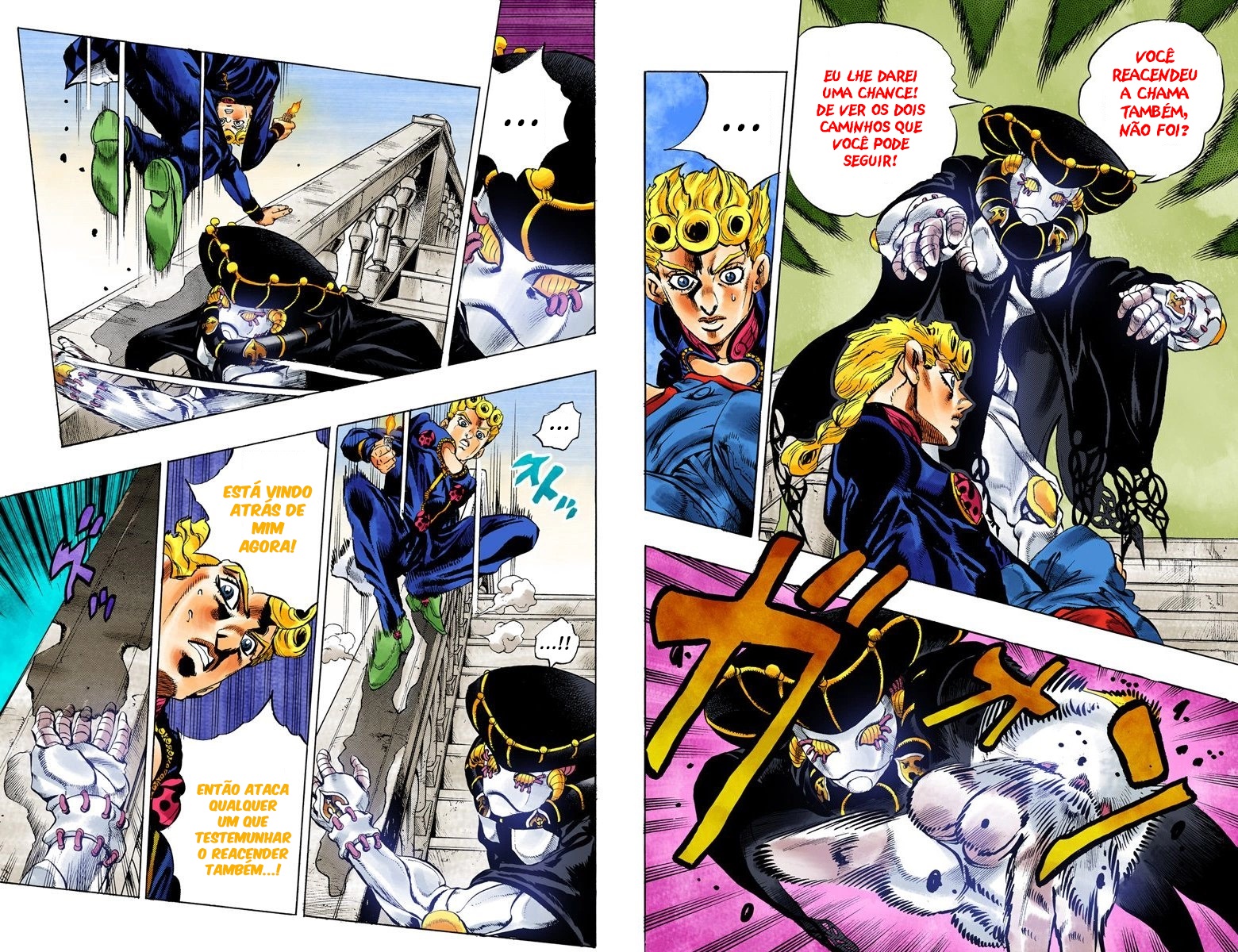 JoJo's Bizarre Adventure, Part 5: Golden Wind - Digital Colored Comics Capítulo 12 Página 10