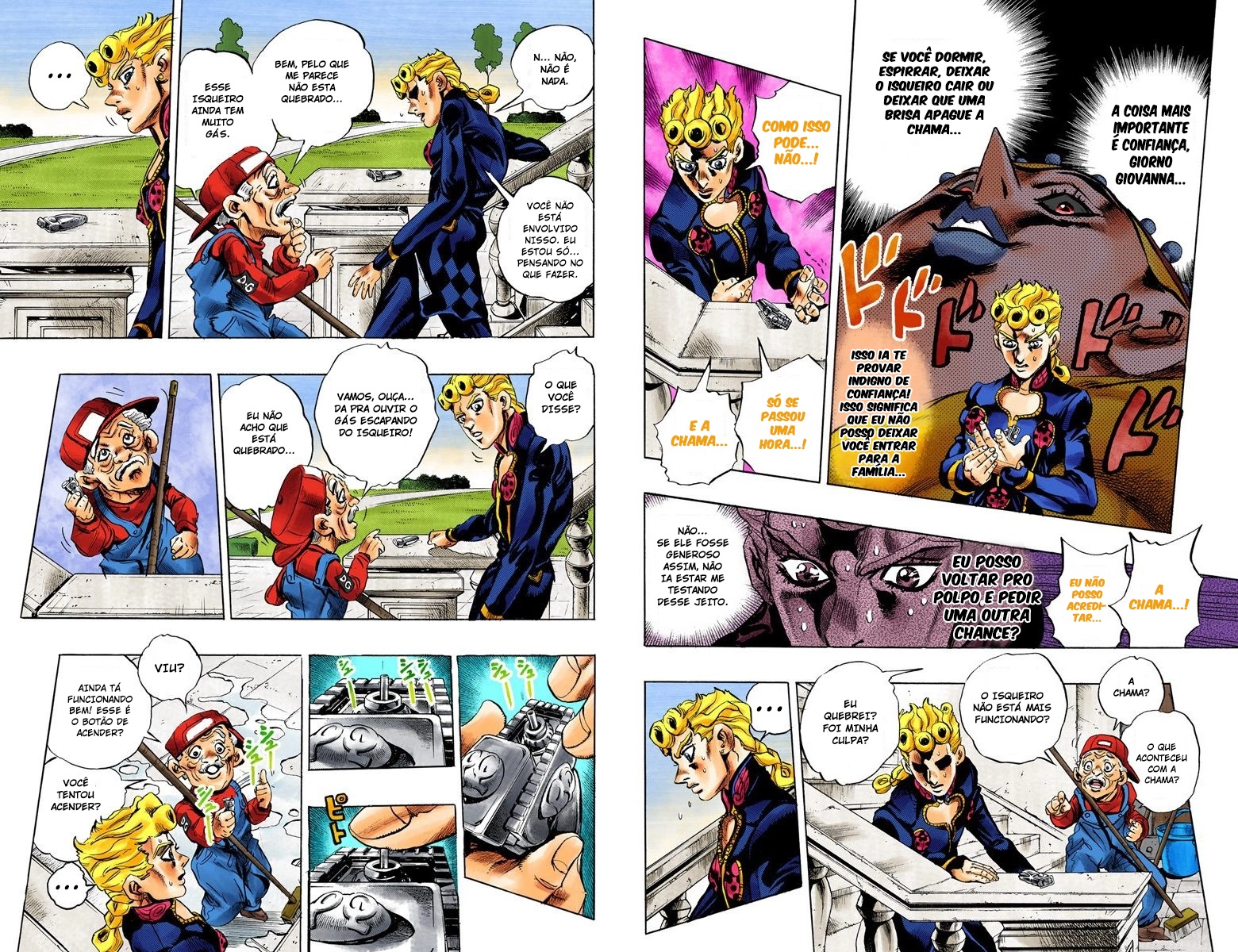 JoJo's Bizarre Adventure, Part 5: Golden Wind - Digital Colored Comics Capítulo 12 Página 3