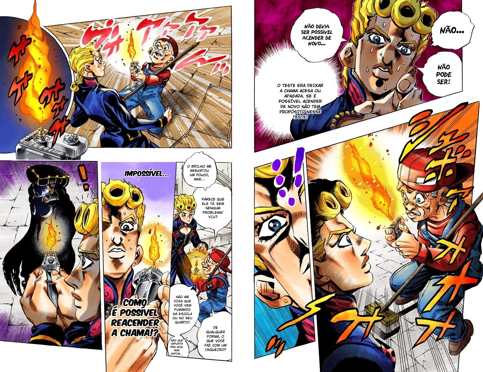 JoJo's Bizarre Adventure, Part 5: Golden Wind - Digital Colored Comics Capítulo 12 Página 4