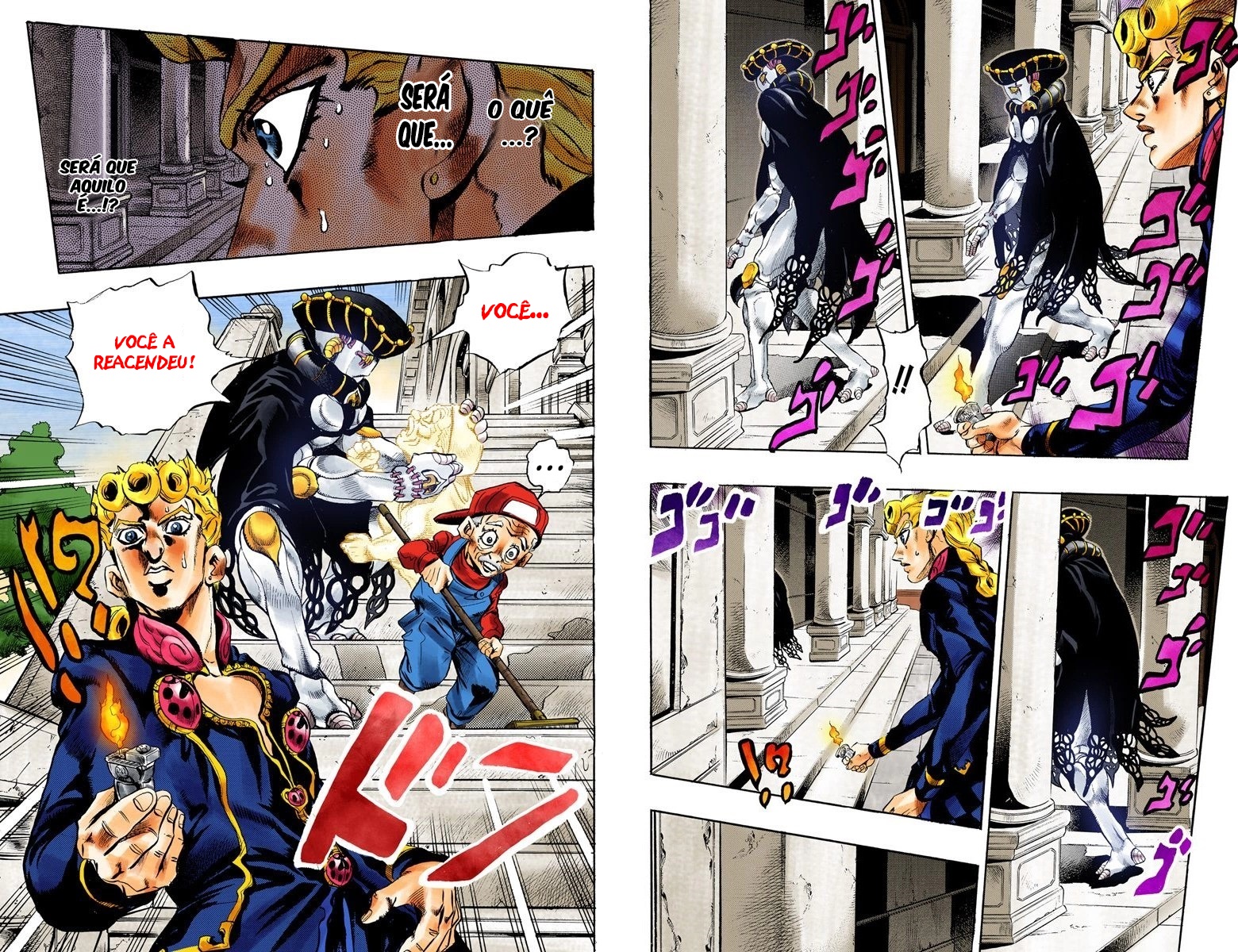 JoJo's Bizarre Adventure, Part 5: Golden Wind - Digital Colored Comics Capítulo 12 Página 6