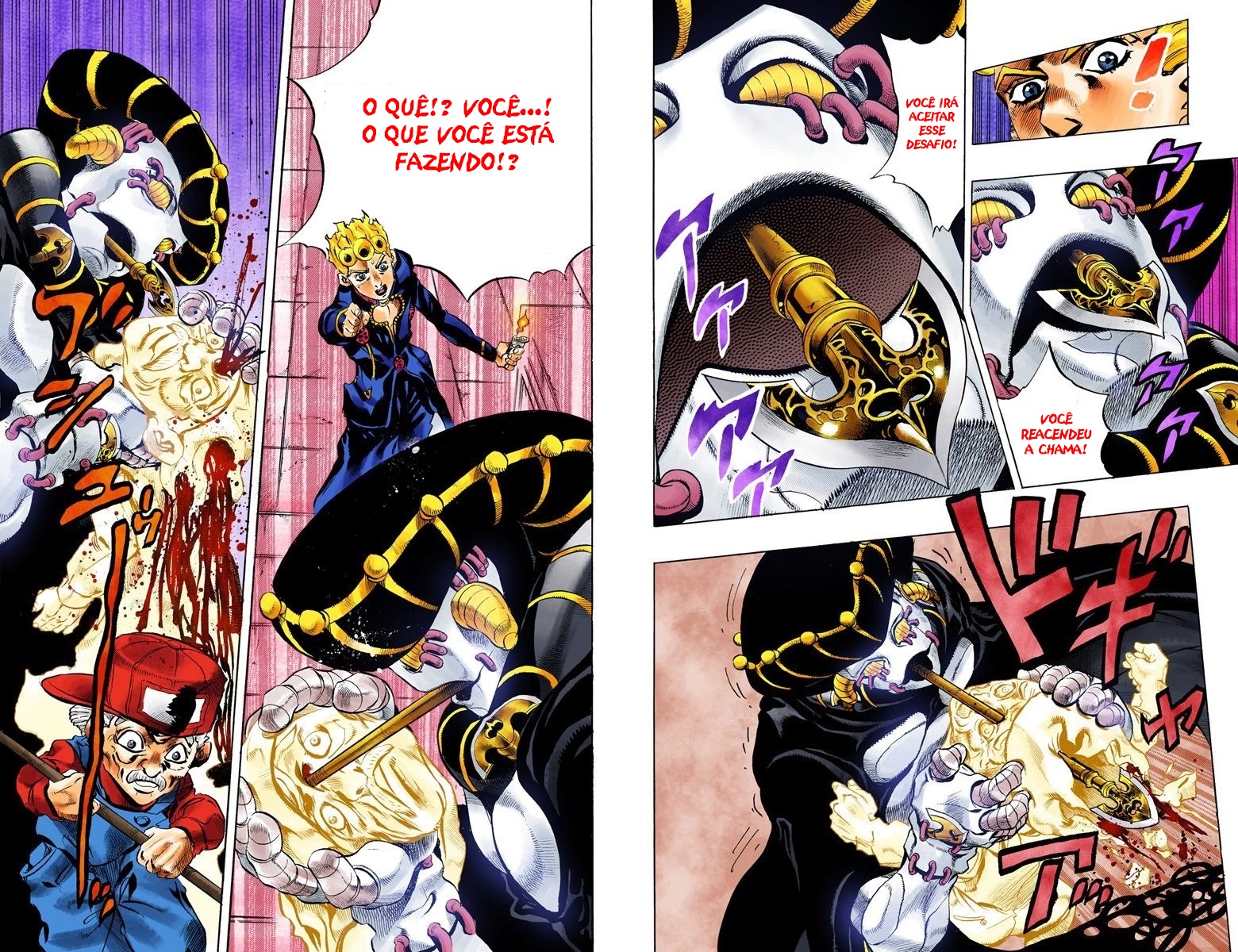 JoJo's Bizarre Adventure, Part 5: Golden Wind - Digital Colored Comics Capítulo 12 Página 8