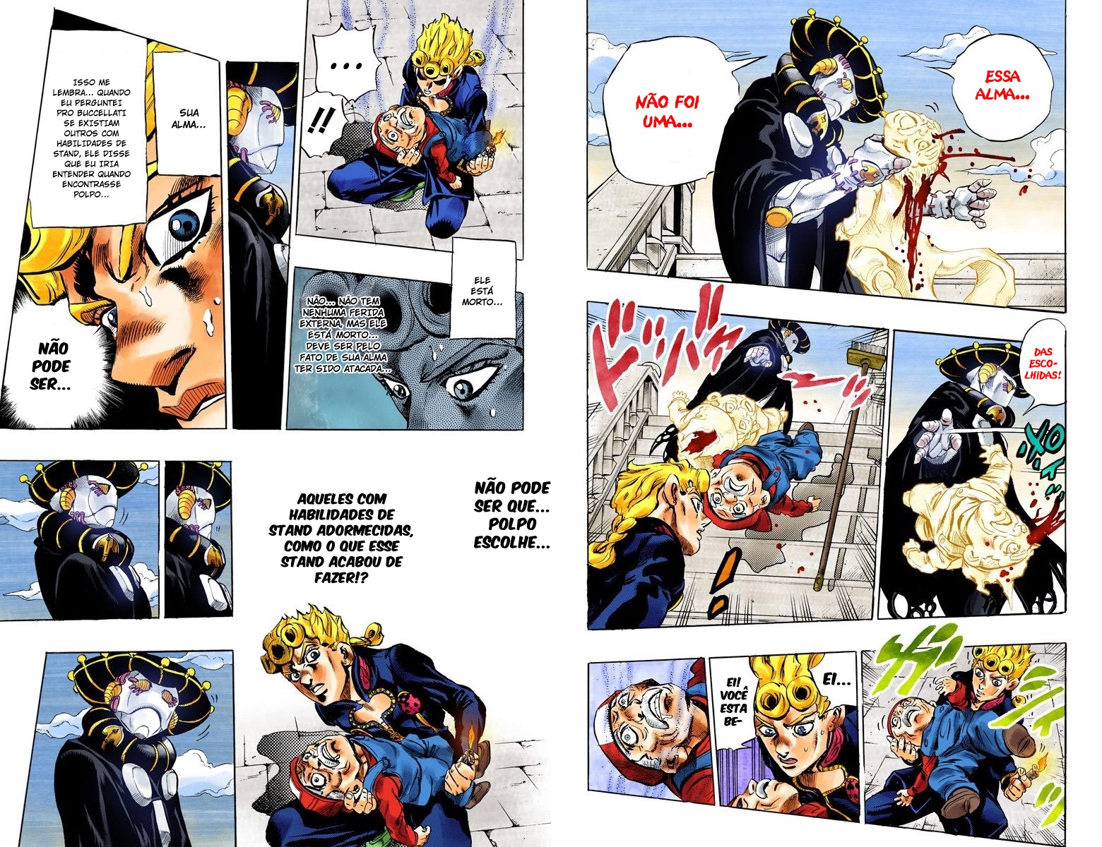 JoJo's Bizarre Adventure, Part 5: Golden Wind - Digital Colored Comics Capítulo 12 Página 9