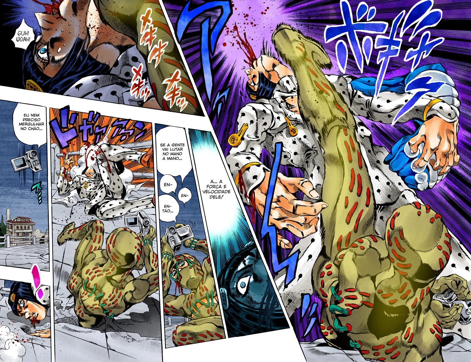 JoJo's Bizarre Adventure, Part 5: Golden Wind - Digital Colored Comics Capítulo 120 Página 4