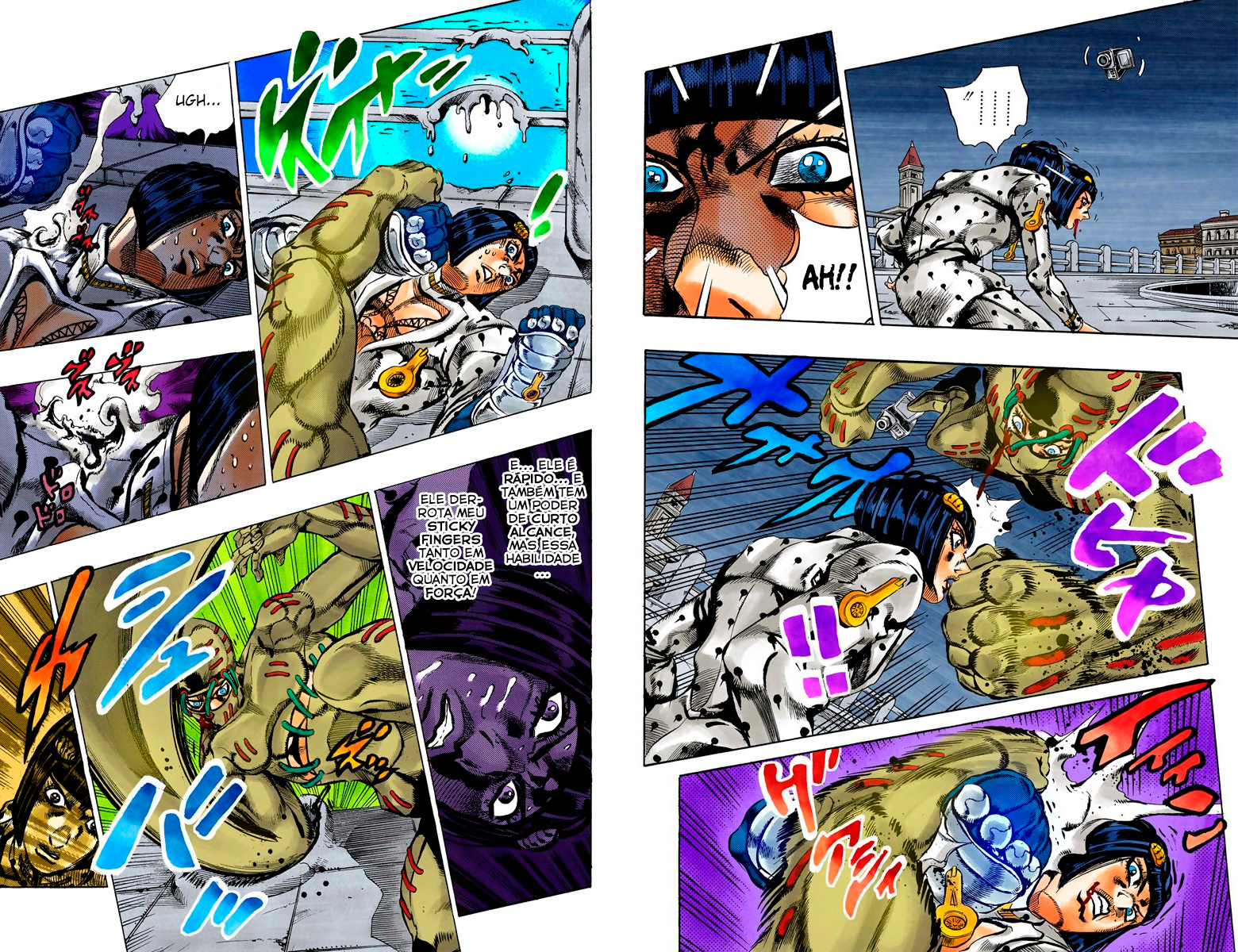 JoJo's Bizarre Adventure, Part 5: Golden Wind - Digital Colored Comics Capítulo 120 Página 5